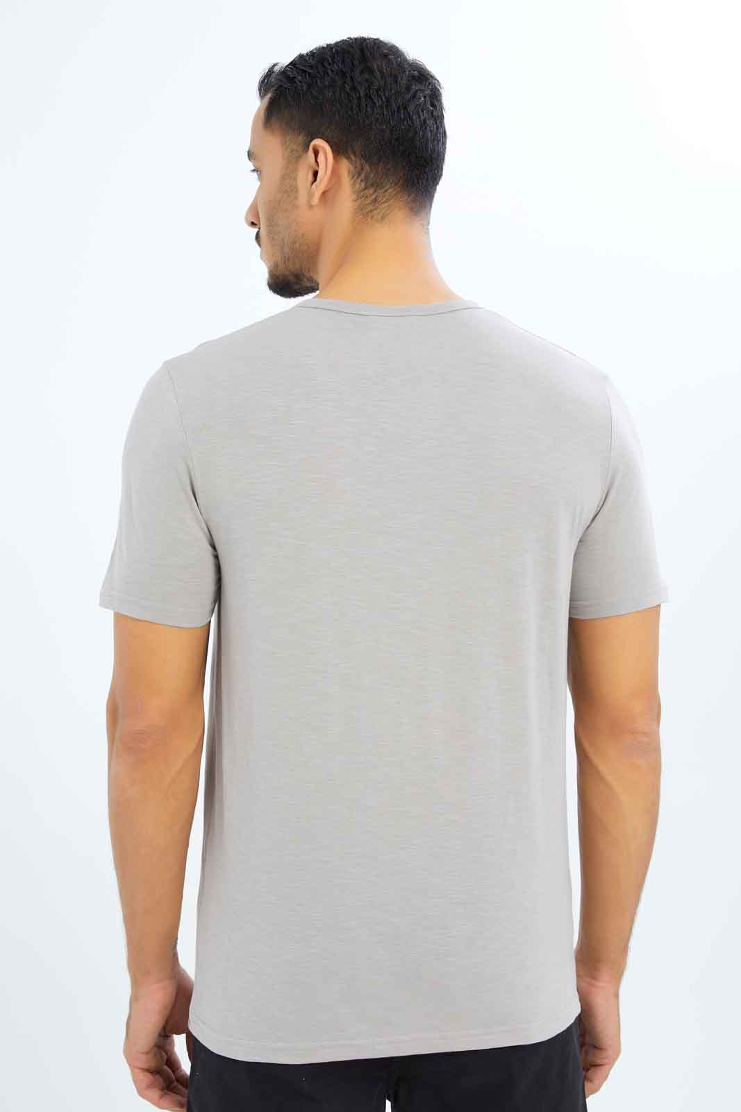 Redtag-Men-Beige-Notch-Neck-T-Shirt-Category:T-Shirts,-Colour:Beige,-Deals:New-In,-Dept:Menswear,-Filter:Men's-Clothing,-Men-T-Shirts,-New-In-Men-APL,-Non-Sale,-S23B,-Section:Men-Men's-