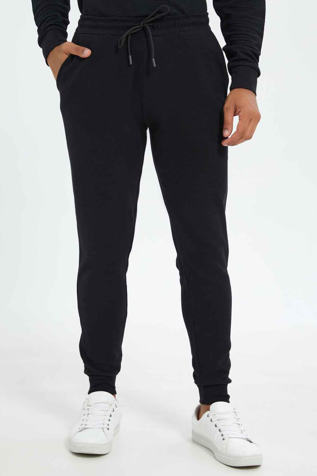 Redtag-Men-Black-Jog-Pant-Category:Joggers,-Colour:Black,-Deals:New-In,-Dept:Menswear,-Filter:Men's-Clothing,-Men-Joggers,-New-In-Men-APL,-Non-Sale,-S23B,-Section:Men,-TBL-Men's-