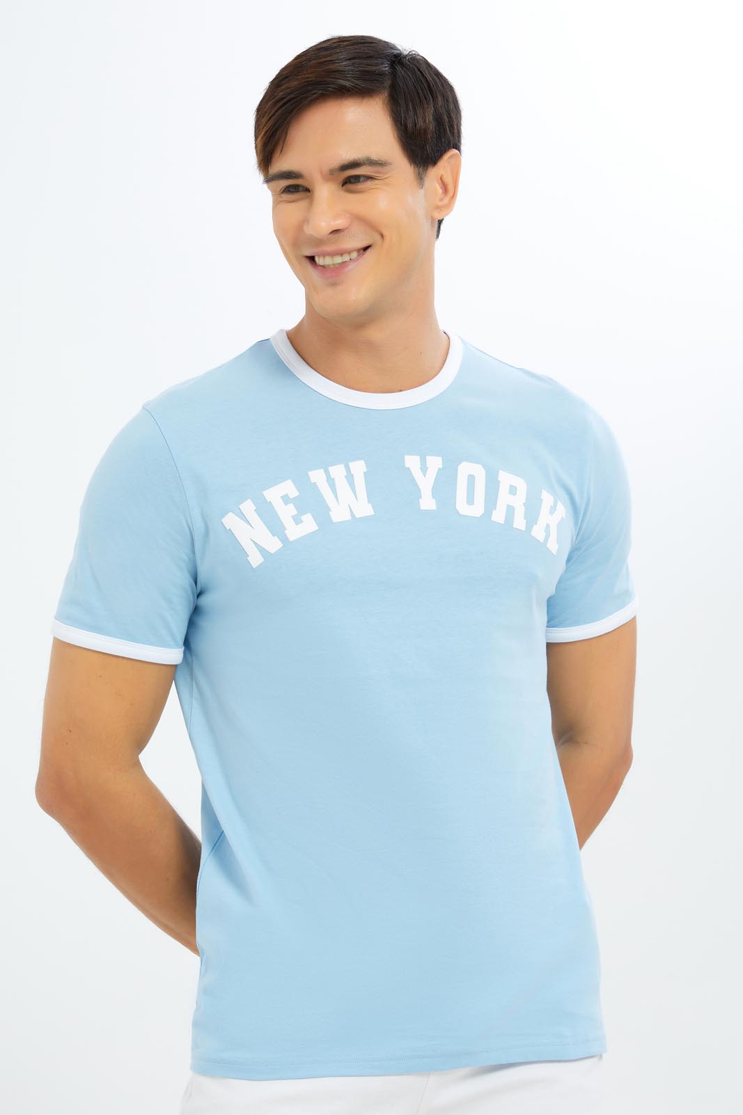 Redtag-Men-Blue-Ringer-T-Shirt-Category:T-Shirts,-Colour:Blue,-Deals:New-In,-Dept:Menswear,-Filter:Men's-Clothing,-Men-T-Shirts,-New-In-Men-APL,-Non-Sale,-S23C,-Section:Men,-TBL-Men's-
