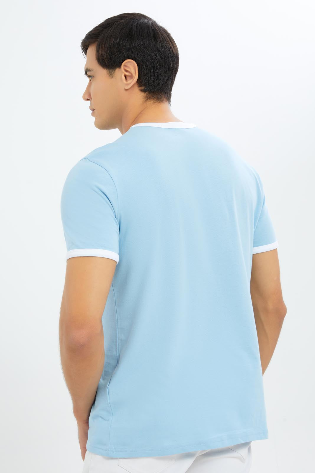 Redtag-Men-Blue-Ringer-T-Shirt-Category:T-Shirts,-Colour:Blue,-Deals:New-In,-Dept:Menswear,-Filter:Men's-Clothing,-Men-T-Shirts,-New-In-Men-APL,-Non-Sale,-S23C,-Section:Men,-TBL-Men's-