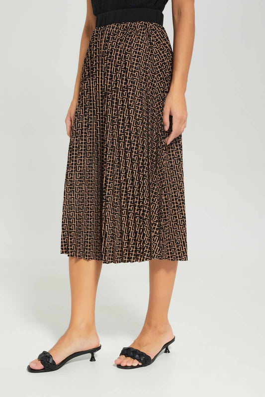 Redtag-Women-Sand-Printed-Skirt-(blank),-Category:Skirts,-Colour:Sand,-Deals:New-In,-Dept:Ladieswear,-Filter:Women's-Clothing,-LDC,-LDC-Skirts,-New-In-LDC-APL,-Non-Sale,-S23A,-Section:Women-Women's-
