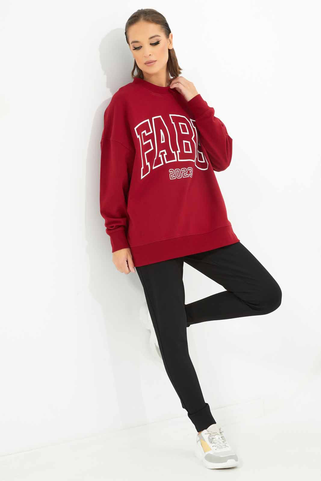 Redtag-Women-Burgundy-Sweatshirts-(blank),-Category:Sweatshirts,-Colour:Burgundy,-Deals:New-In,-Dept:Ladieswear,-Filter:Women's-Clothing,-LDC,-LDC-Sweatshirts,-New-In-LDC-APL,-Non-Sale,-S23A,-Section:Women-Women's-
