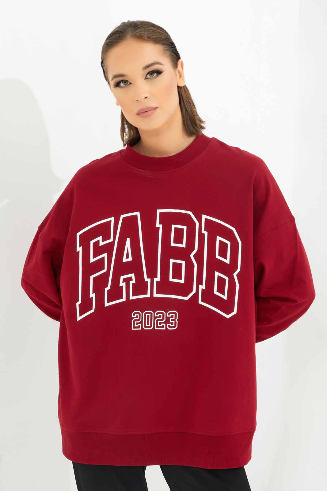 Redtag-Women-Burgundy-Sweatshirts-(blank),-Category:Sweatshirts,-Colour:Burgundy,-Deals:New-In,-Dept:Ladieswear,-Filter:Women's-Clothing,-LDC,-LDC-Sweatshirts,-New-In-LDC-APL,-Non-Sale,-S23A,-Section:Women-Women's-