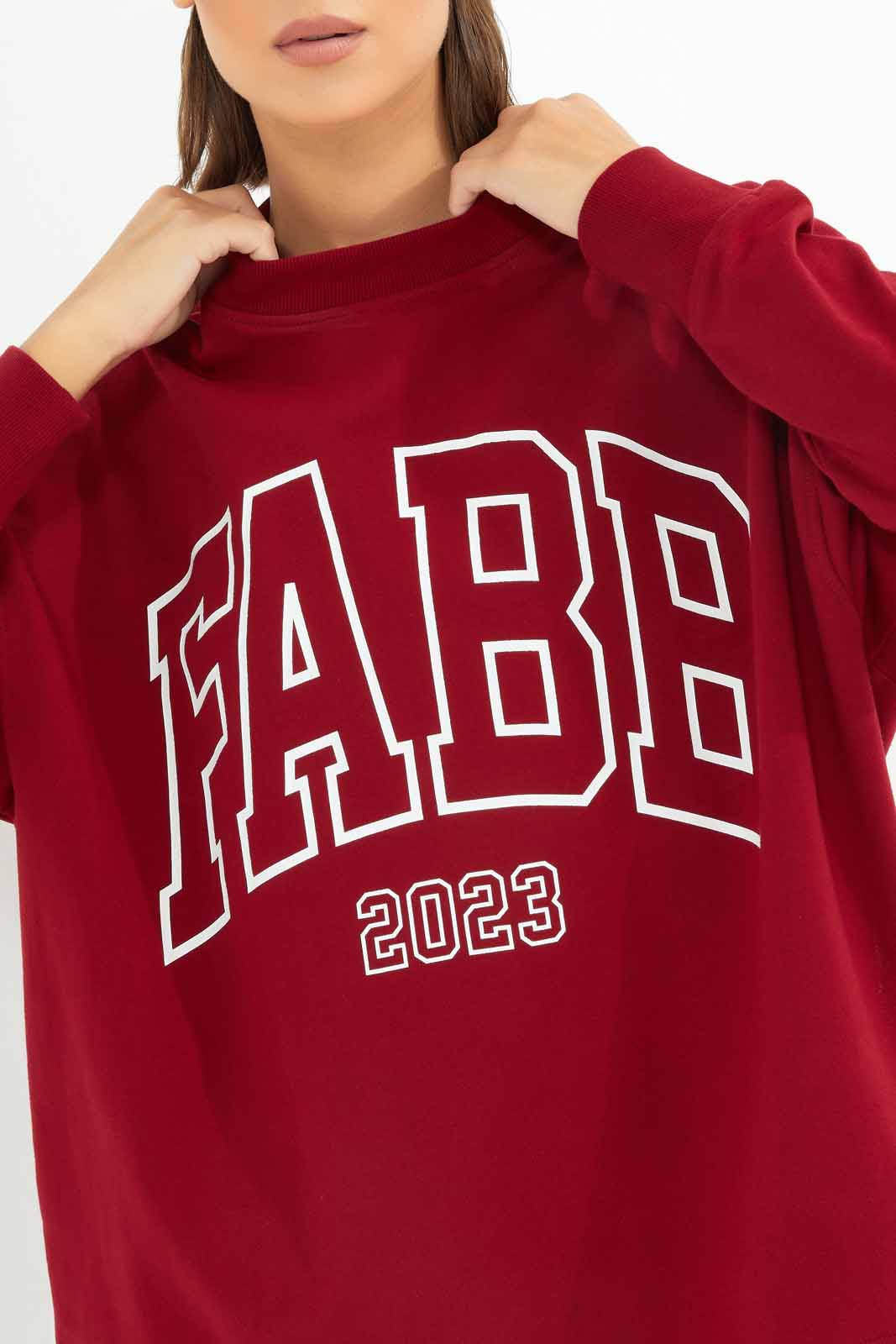 Redtag-Women-Burgundy-Sweatshirts-(blank),-Category:Sweatshirts,-Colour:Burgundy,-Deals:New-In,-Dept:Ladieswear,-Filter:Women's-Clothing,-LDC,-LDC-Sweatshirts,-New-In-LDC-APL,-Non-Sale,-S23A,-Section:Women-Women's-