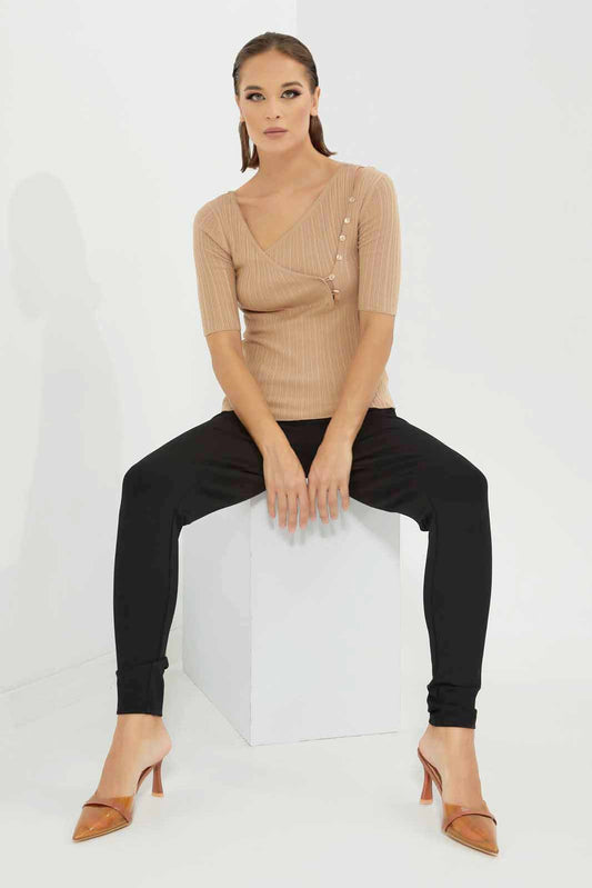 Redtag-Women-Beige-Top-Category:Tops,-Colour:Beige,-Deals:New-In,-Dept:Ladieswear,-Filter:Women's-Clothing,-LDC,-LDC-Tops,-New-In-LDC-APL,-Non-Sale,-S23A,-Section:Women-Women's-