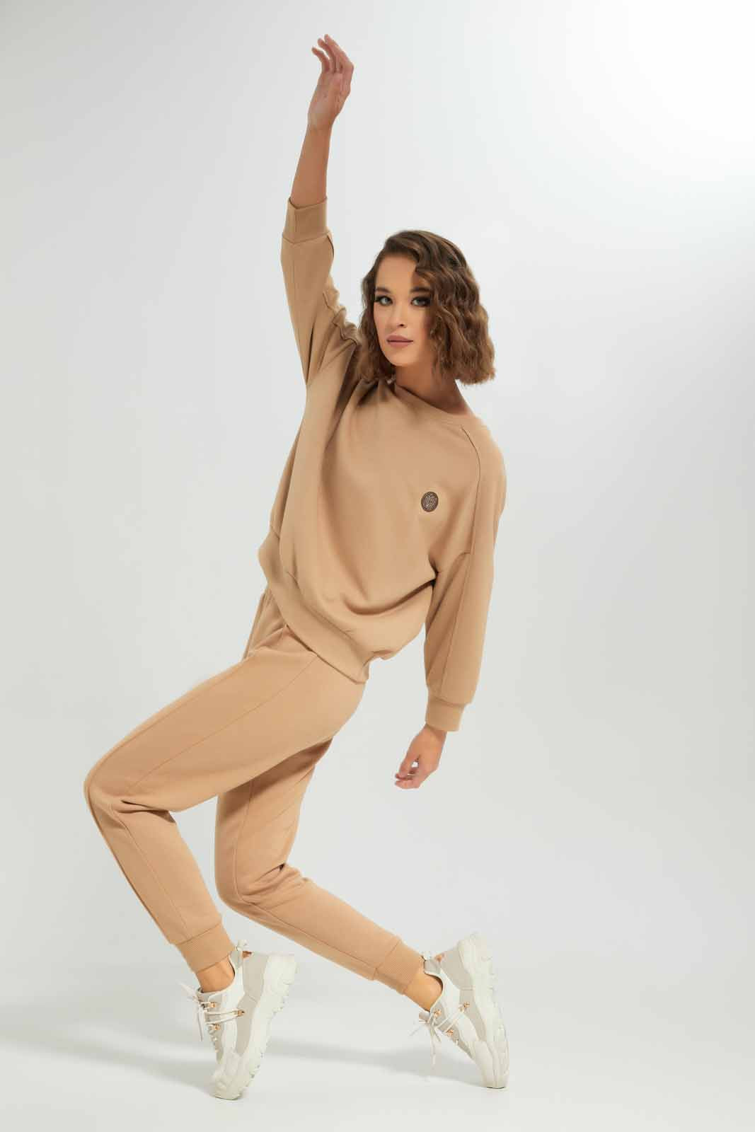 Redtag-Women-Beige-Sweatshirts-Category:Sweatshirts,-Colour:Beige,-Deals:New-In,-Dept:Ladieswear,-Filter:Women's-Clothing,-LDC,-LDC-Sweatshirts,-New-In-LDC-APL,-Non-Sale,-S23A,-Section:Women-Women's-