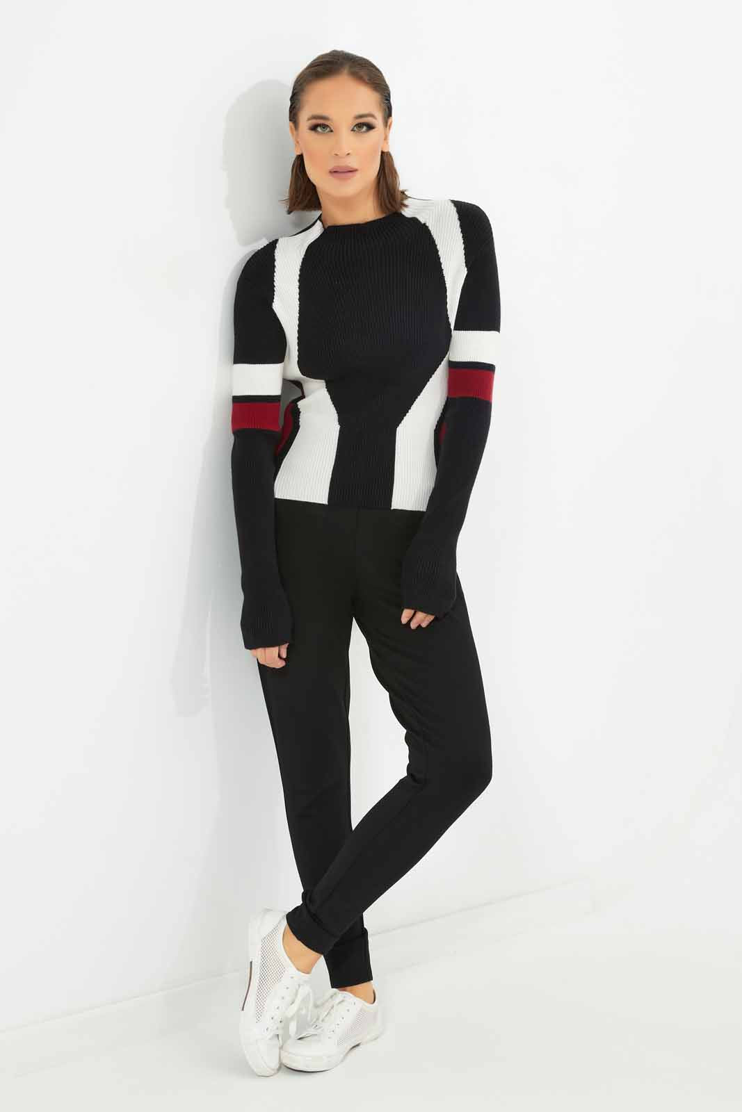 Redtag-Women-Black-Pullover-Category:Pullovers,-Colour:Black,-Deals:New-In,-Dept:Ladieswear,-Filter:Women's-Clothing,-LDC,-LDC-Pullovers,-New-In-LDC-APL,-Non-Sale,-S23A,-Section:Women-Women's-