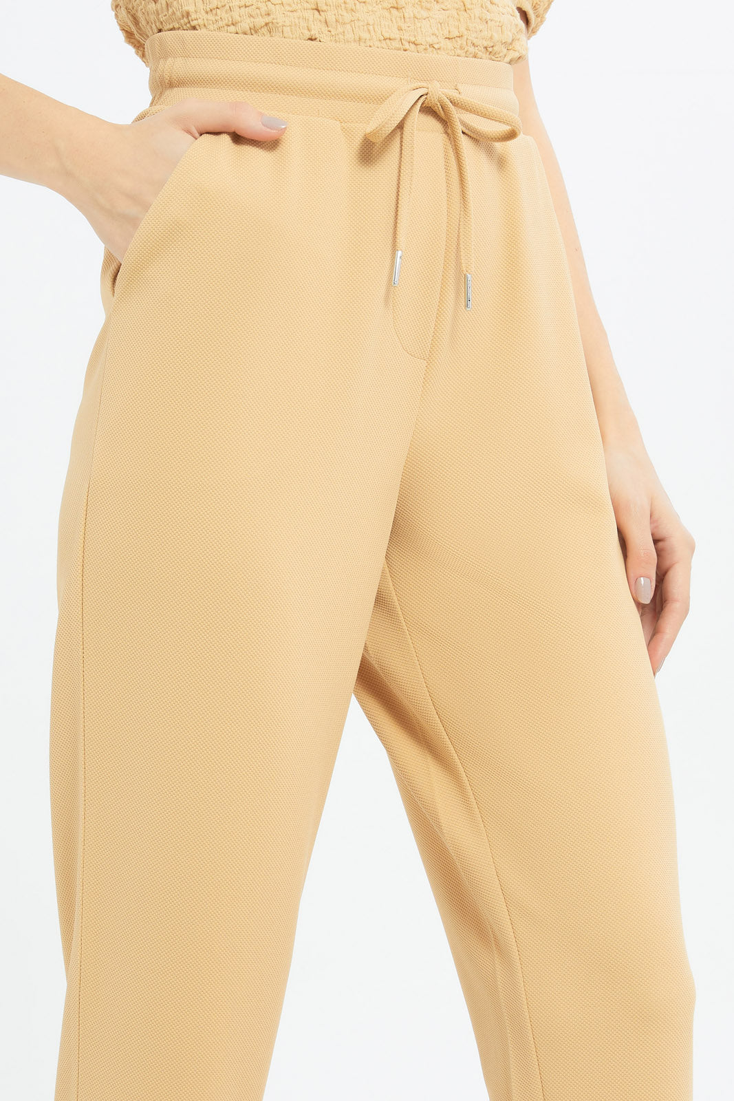 Redtag-Women-Sand-Trouser-Category:Trousers,-Colour:Sand,-Deals:New-In,-Dept:Ladieswear,-Filter:Women's-Clothing,-LDC,-LDC-Trousers,-New-In-LDC-APL,-Non-Sale,-S23B,-Section:Women,-TBL-Women's-