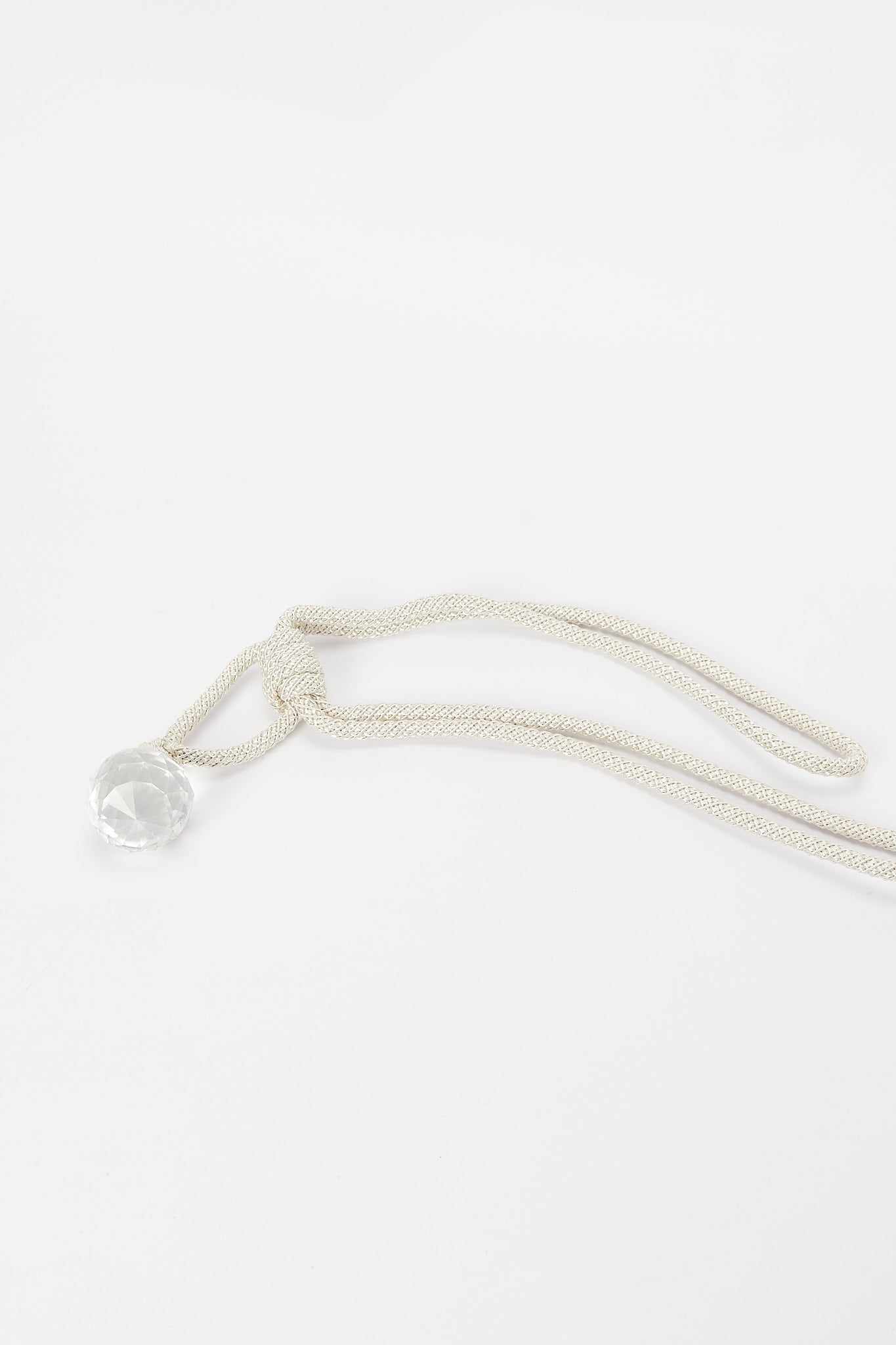 Redtag-Ivory-Tie-Back-With-Crystal-Category:Bedroom-Accessories,-Colour:Ivory,-Deals:New-In,-Dept:Home,-Filter:Home-Bedroom,-H1:HMW,-H2:BED,-H3:BCC,-H4:ACC,-HMW-BED-Bedroom-Accessories,-New-In-HMW-BED,-Non-Sale,-Promo:RIVA,-S23B,-Season:S23B,-Section:Homewares,-Style:TASSEL-Home-Bedroom-