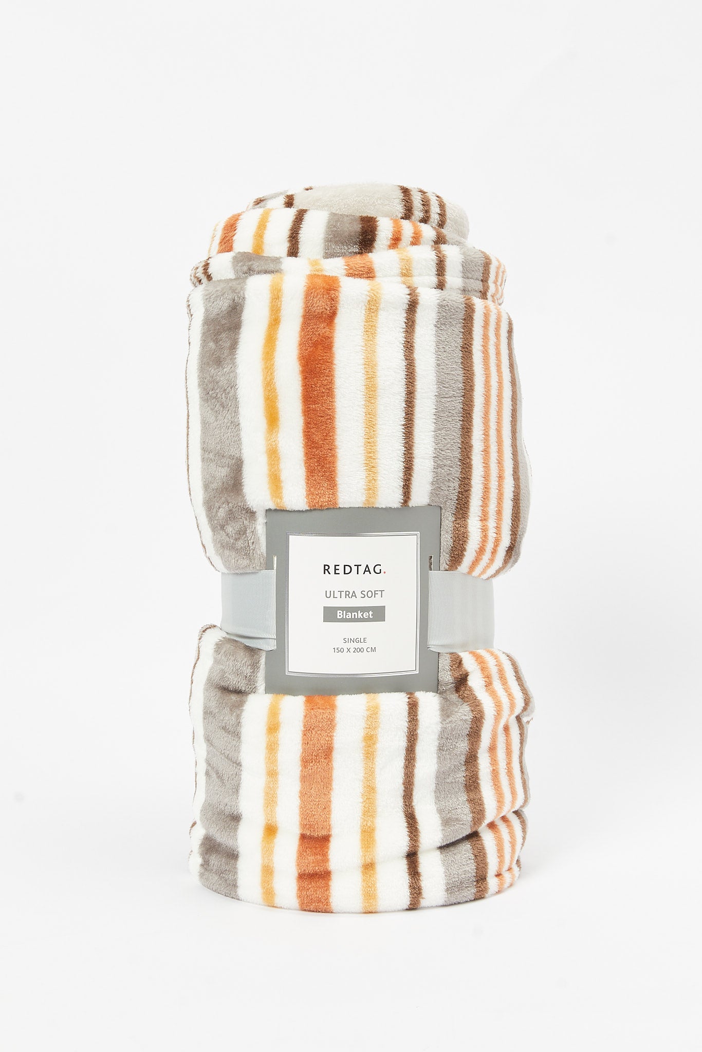 Redtag-Grey-Stripe-Printed-Blanket-(Single-Size)-Category:Blankets,-Colour:Grey,-Deals:New-In,-Dept:Home,-Filter:Home-Bedroom,-HMW-BED-Blankets,-New-In-HMW-BED,-Non-Sale,-S23B,-Section:Homewares-Home-Bedroom-