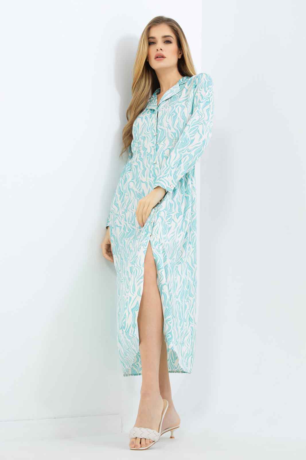 Redtag-Women-Mint-Printed-Dress-Category:Dresses,-Colour:Mint,-Deals:New-In,-Dept:Ladieswear,-Filter:Women's-Clothing,-LDC,-LDC-Dresses,-New-In-LDC-APL,-Non-Sale,-S23B,-Section:Women-Women's-