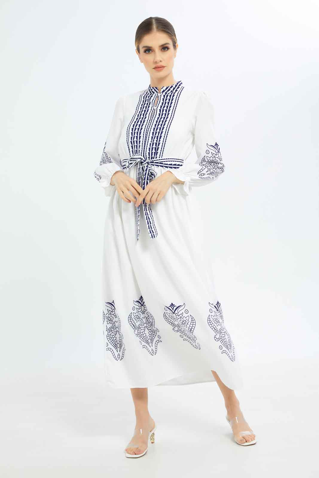 Redtag-Women-White-Printed-Dress-Category:Dresses,-Colour:White,-Deals:New-In,-Dept:Ladieswear,-Filter:Women's-Clothing,-LDC,-LDC-Dresses,-New-In-LDC-APL,-Non-Sale,-S23B,-Section:Women-Women's-