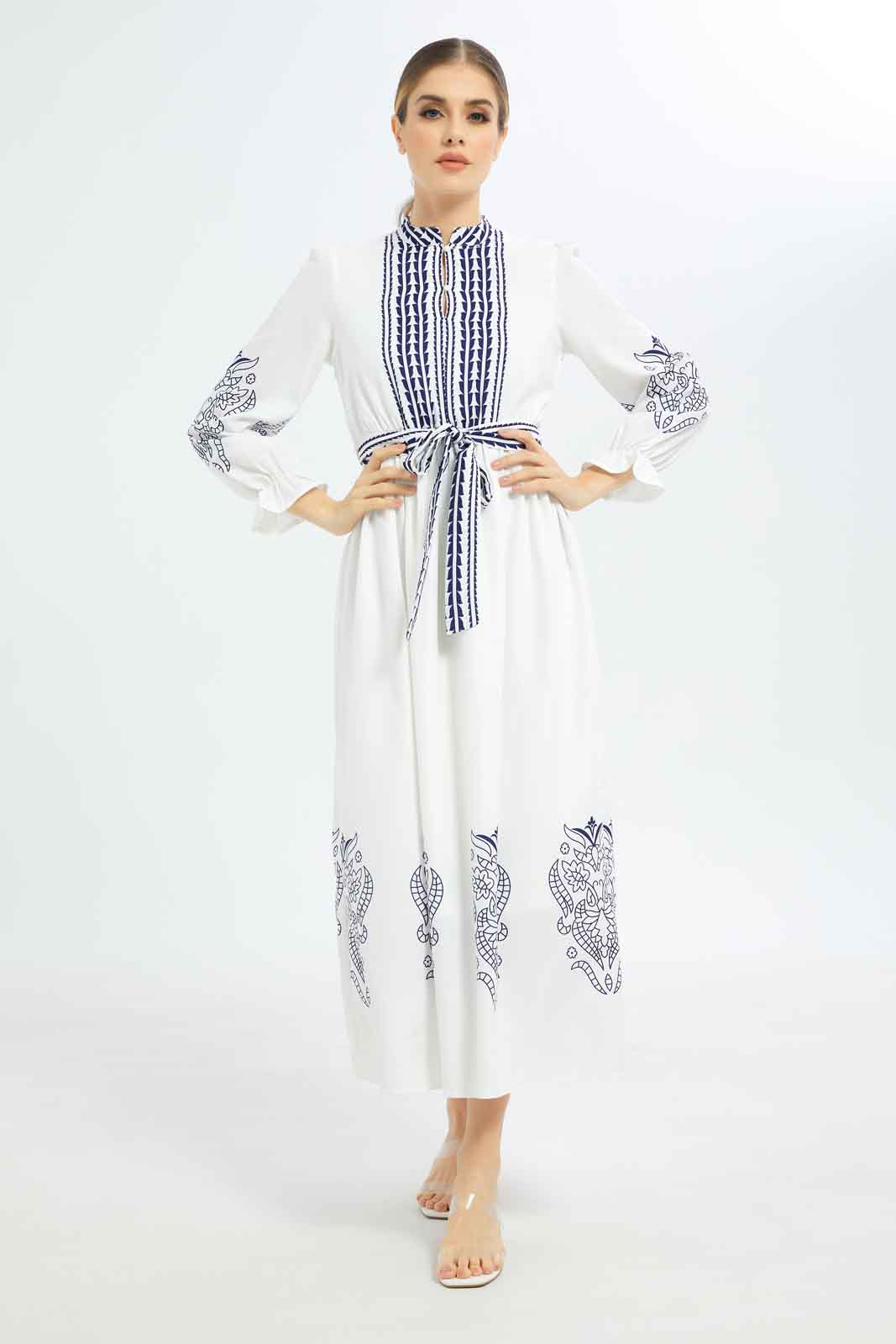Redtag-Women-White-Printed-Dress-Category:Dresses,-Colour:White,-Deals:New-In,-Dept:Ladieswear,-Filter:Women's-Clothing,-LDC,-LDC-Dresses,-New-In-LDC-APL,-Non-Sale,-S23B,-Section:Women-Women's-