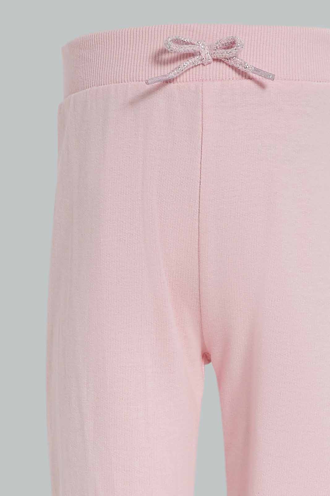 Redtag-Girls-Pink-Solid-Active-Pant-Category:Joggers,-Colour:Apricot,-Deals:New-In,-Dept:Girls,-Filter:Infant-Girls-(3-to-24-Mths),-ING-Joggers,-New-In-ING-APL,-Non-Sale,-S23A,-Section:Girls-(0-to-14Yrs),-TBL-Infant-Girls-3 to 24 Months