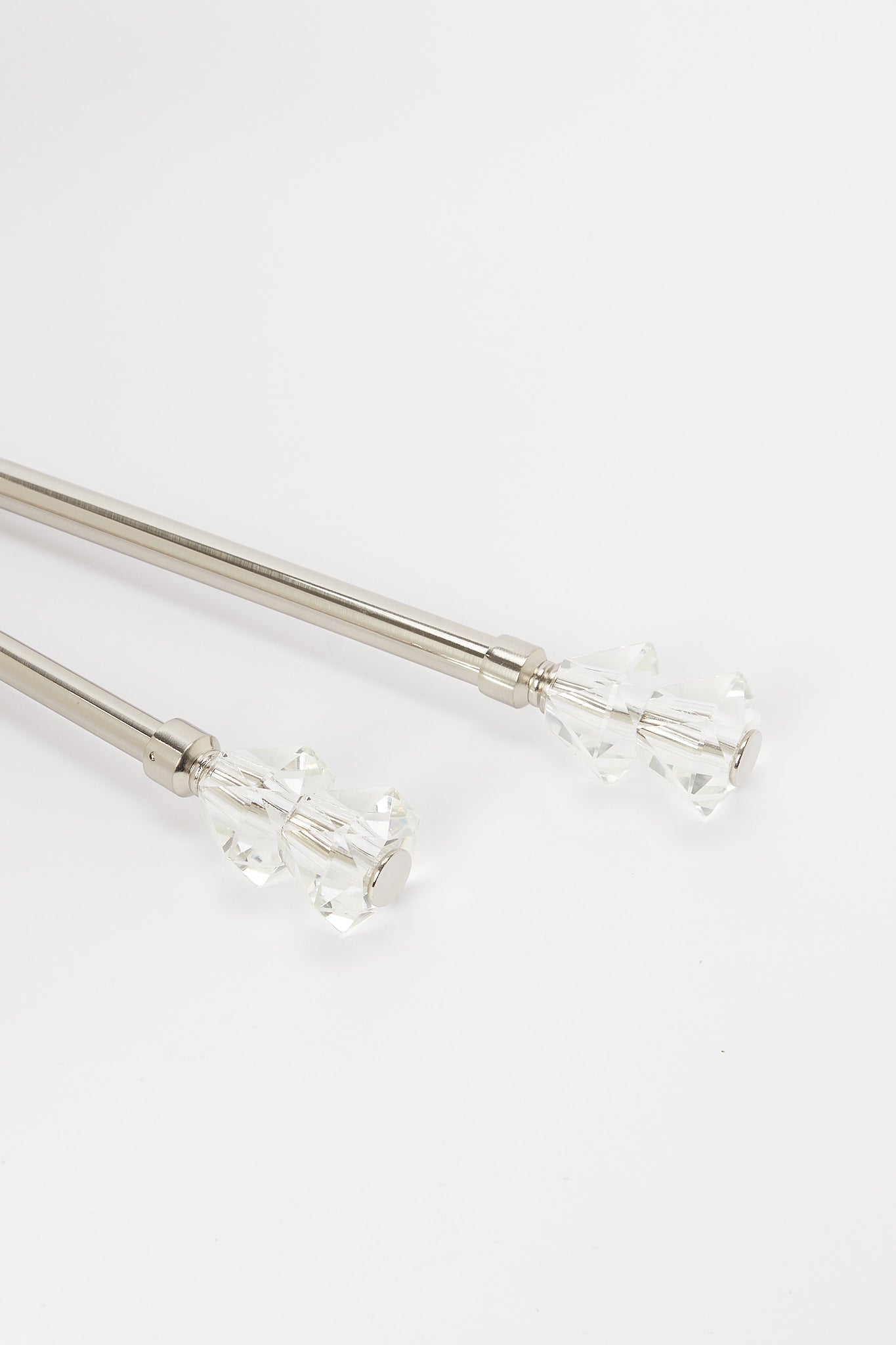 Redtag-Silver-Satin-Finish-Extendable-Single-Curtain-Rod-With-Round-Finial-Category:Curtain-Rods,-Colour:Silver,-Deals:New-In,-Dept:Home,-Filter:Home-Bedroom,-H1:HMW,-H2:BED,-H3:BCC,-H4:ACC,-HMW-BED-Bedroom-Accessories,-New-In-HMW-BED,-Non-Sale,-S23B,-Season:S23B,-Section:Homewares,-Style:ROD-SINGLE-Home-Bedroom-