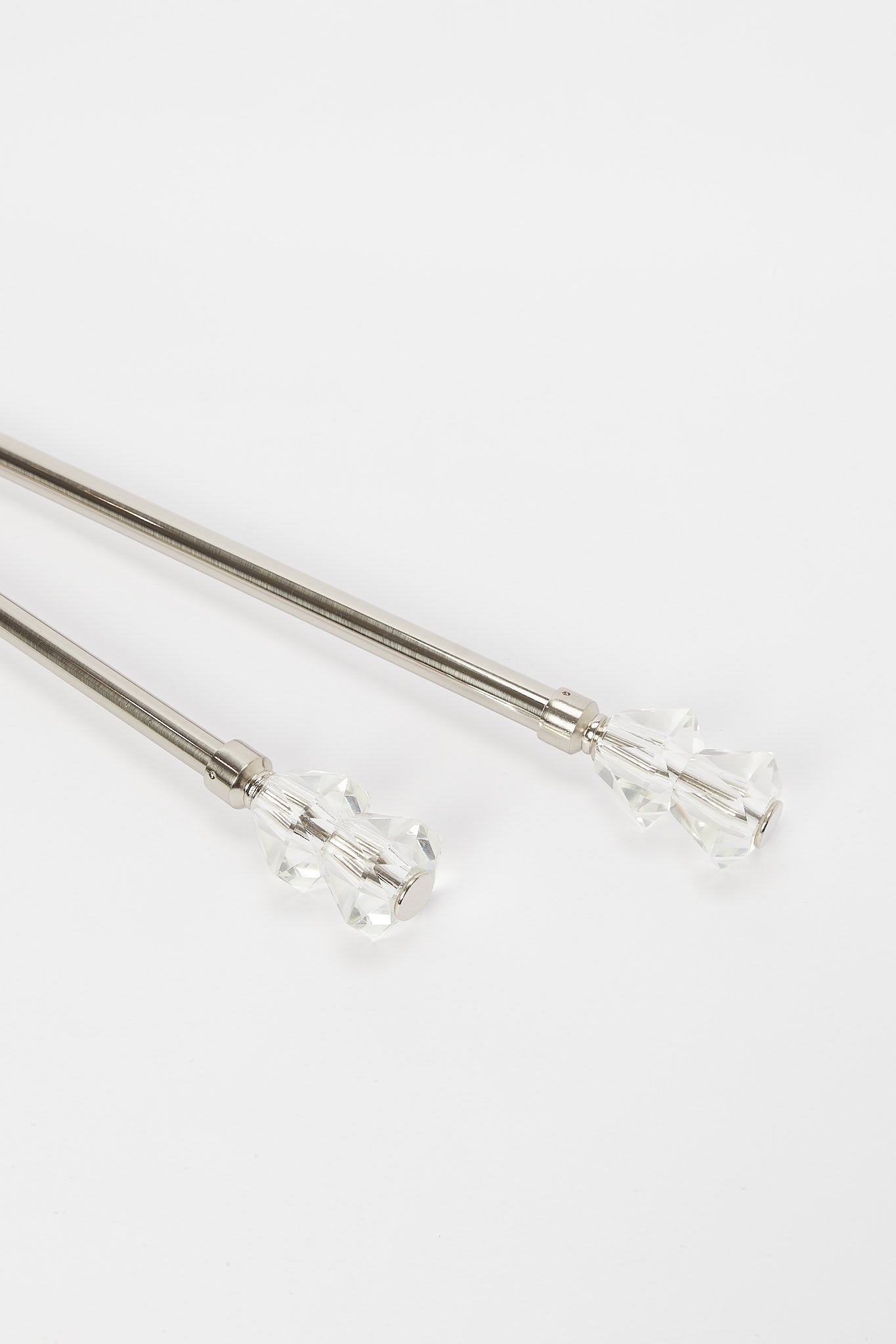 Redtag-Silver-Satin-Finish-Extendable-Single-Curtain-Rod-With-Round-Finial-Category:Curtain-Rods,-Colour:Silver,-Deals:New-In,-Dept:Home,-Filter:Home-Bedroom,-H1:HMW,-H2:BED,-H3:BCC,-H4:ACC,-HMW-BED-Bedroom-Accessories,-New-In-HMW-BED,-Non-Sale,-S23B,-Season:S23B,-Section:Homewares,-Style:ROD-SINGLE-Home-Bedroom-