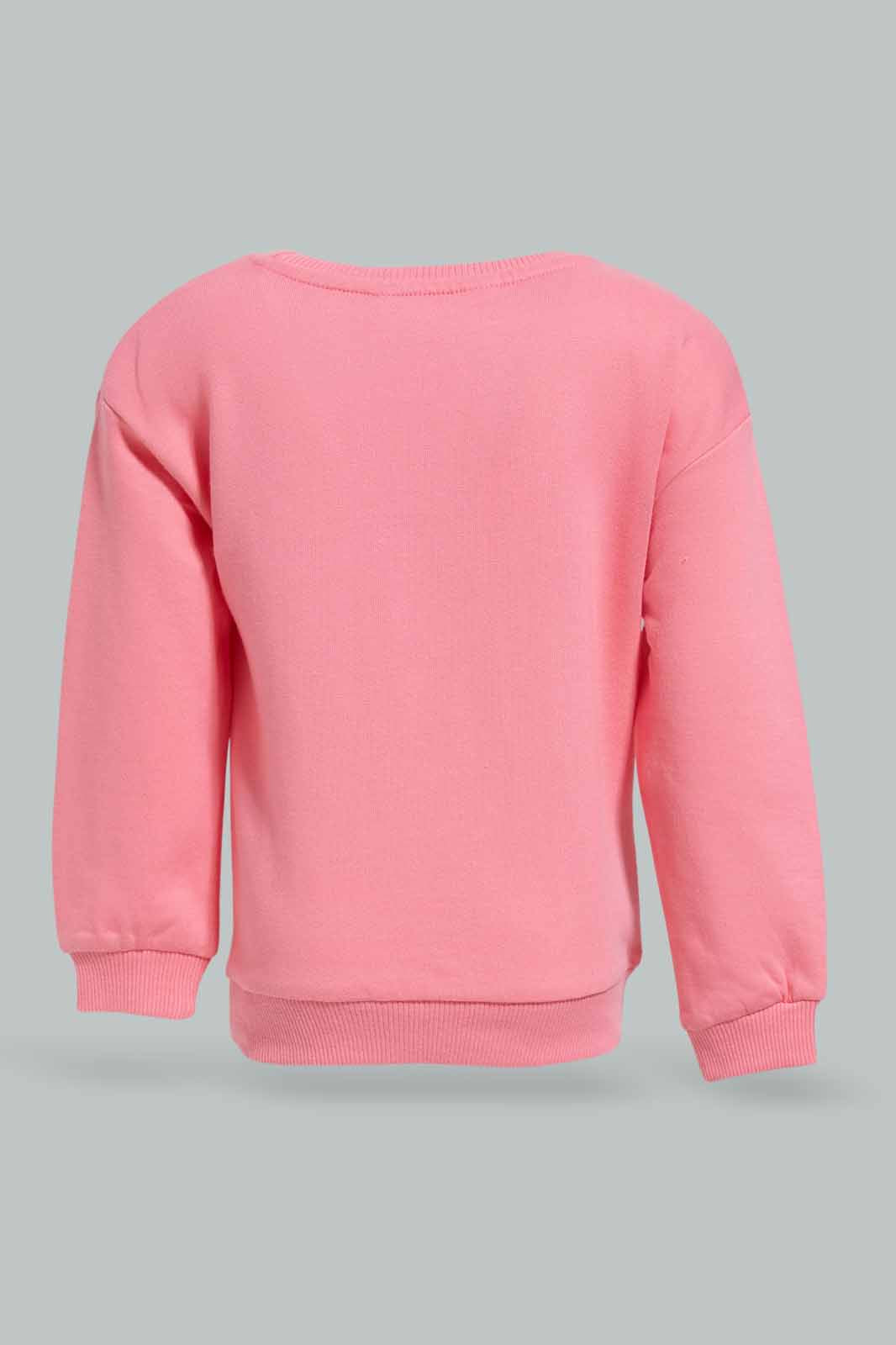Redtag-Girls-Pink-Placement-Print-Sweat-Top-With-Legging-Category:Jog-Sets,-Colour:Apricot,-Deals:New-In,-Dept:Girls,-Filter:Infant-Girls-(3-to-24-Mths),-ING-Jog-Sets,-New-In-ING-APL,-Non-Sale,-S23A,-Section:Girls-(0-to-14Yrs),-VLM-Infant-Girls-3 to 24 Months
