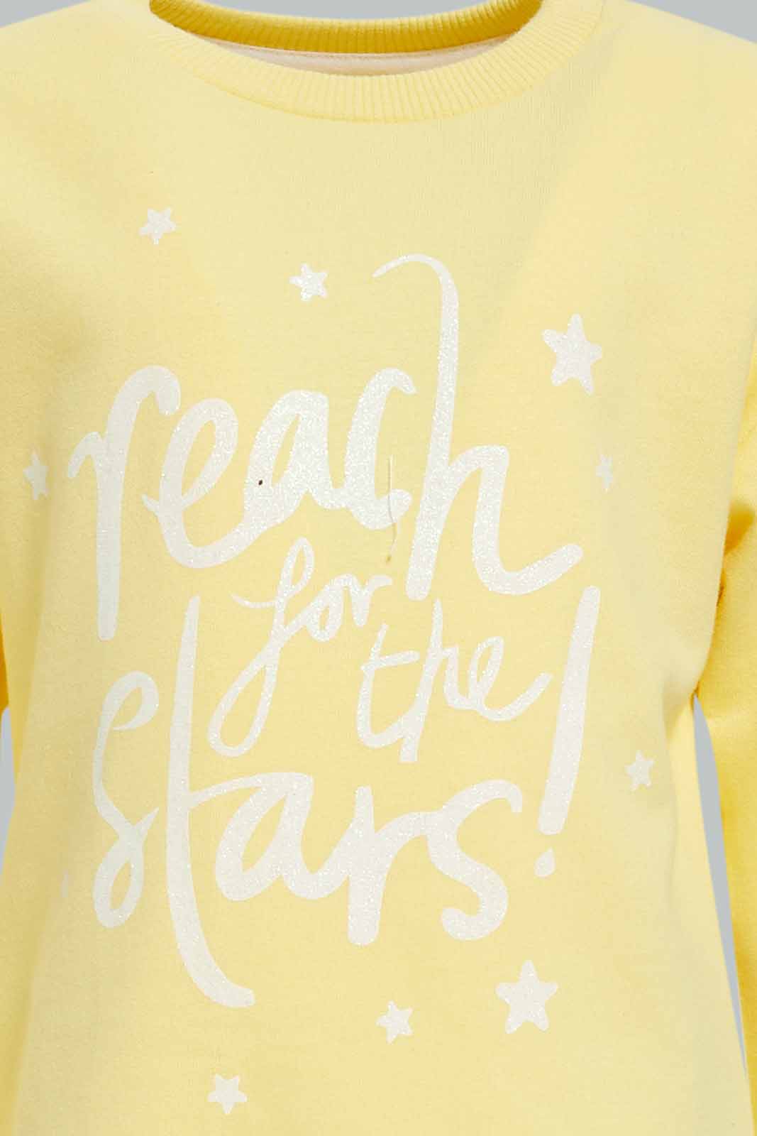 Redtag-Girls-Yellow-Placement-Print-Sweat-Top-With-Legging-Category:Jog-Sets,-Colour:Yellow,-Deals:New-In,-Dept:Girls,-Filter:Infant-Girls-(3-to-24-Mths),-ING-Jog-Sets,-New-In-ING-APL,-Non-Sale,-S23A,-Section:Girls-(0-to-14Yrs),-VLM-Infant-Girls-3 to 24 Months