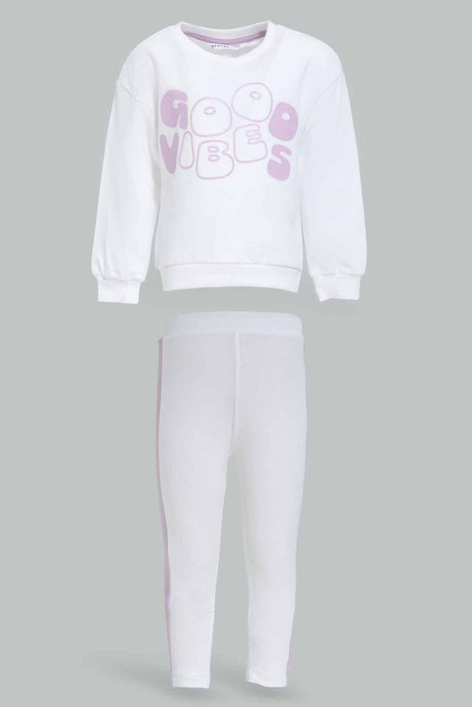 Redtag-Girls-Ivory-Placement-Print-Sweat-Top-With-Legging-Category:Jog-Sets,-Colour:Ivory,-Deals:New-In,-Dept:Girls,-Filter:Infant-Girls-(3-to-24-Mths),-ING-Jog-Sets,-New-In-ING-APL,-Non-Sale,-S23A,-Section:Girls-(0-to-14Yrs),-VLM-Infant-Girls-3 to 24 Months