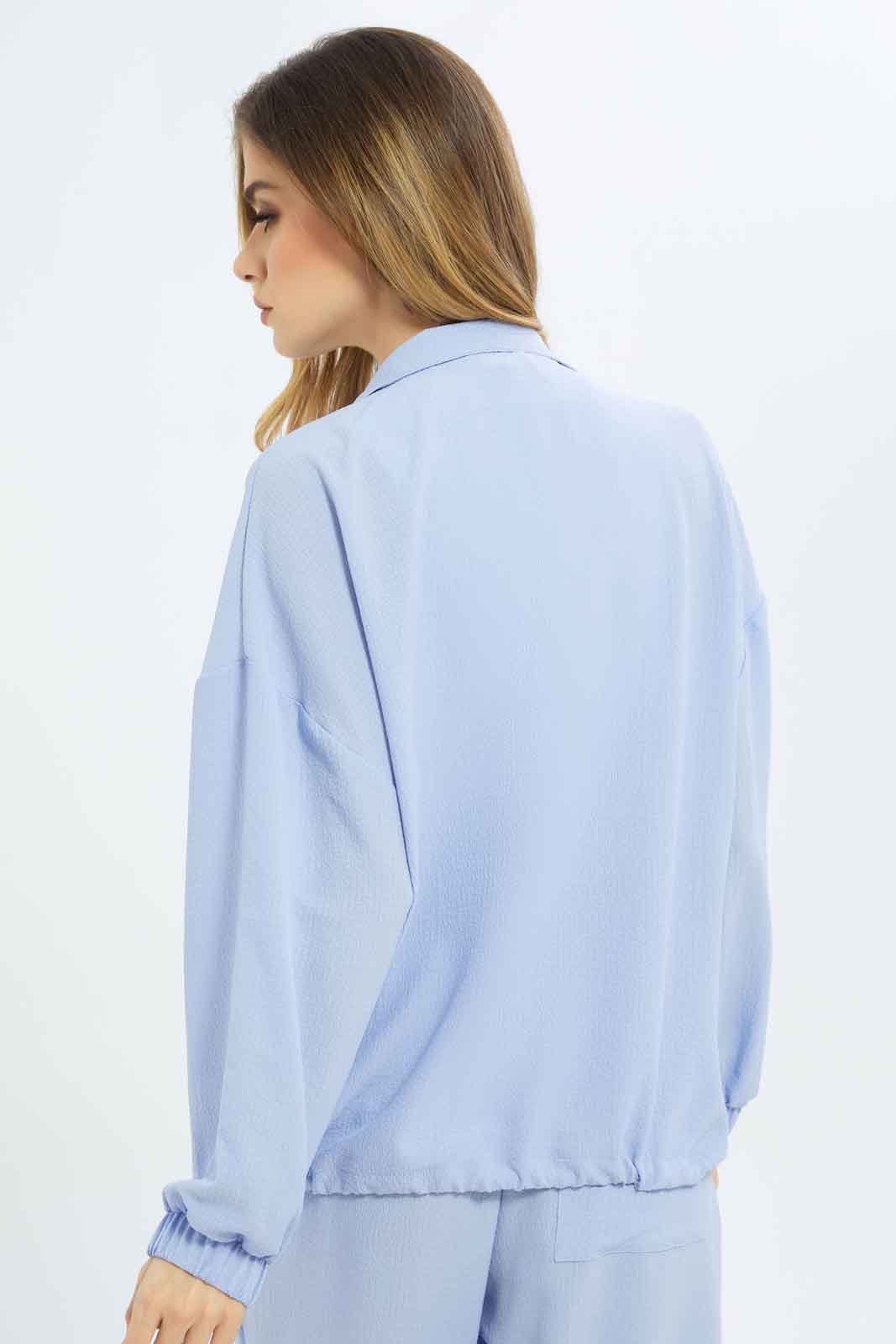 Redtag-Women-Light-Blue-Printed-Blouse-Category:Blouses,-Colour:Blue,-Deals:New-In,-Dept:Ladieswear,-Filter:Women's-Clothing,-LDC,-LDC-Blouses,-New-In-LDC-APL,-Non-Sale,-S23B,-Section:Women-Women's-