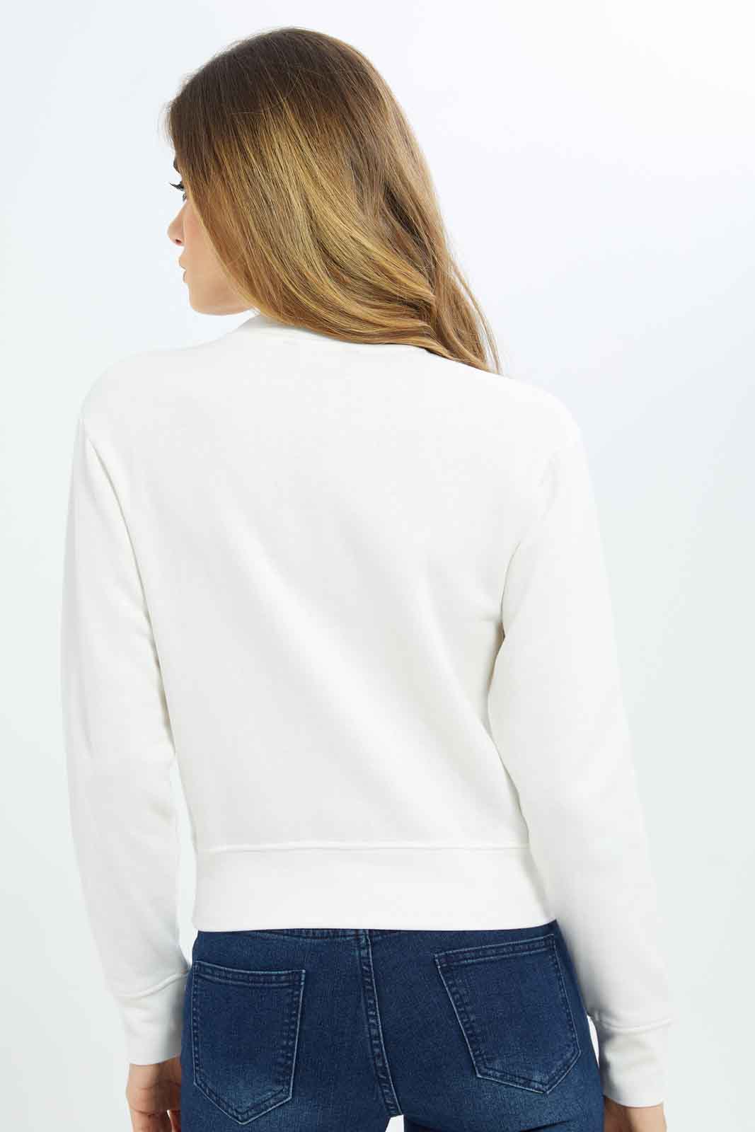 Redtag-Women-White-Sweatshirts-Category:Sweatshirts,-Colour:White,-Deals:New-In,-Dept:Ladieswear,-Filter:Women's-Clothing,-LDC,-LDC-Sweatshirts,-New-In-LDC-APL,-Non-Sale,-S23B,-Section:Women-Women's-