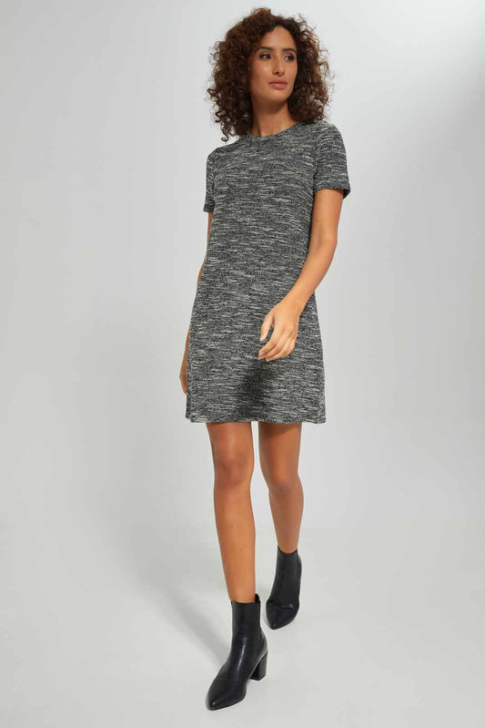 Women Grey Short Dress