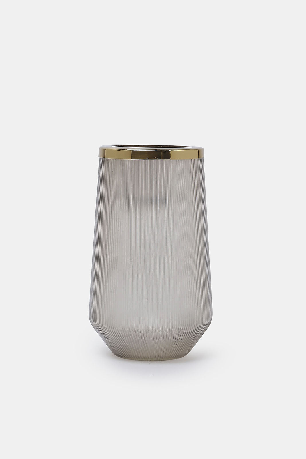 Redtag-Grey-And-Gold-Embossed-Glass-Tumbler-Category:Toiletry-Sets,-Colour:Gold,-Colour:Grey,-Deals:2-FOR-69,-Deals:New-In,-Dept:Home,-Filter:Home-Bathroom,-HMW-BAC-Bath-Accessories,-New-In-HMW-BAC,-Non-Sale,-S23A,-Section:Homewares-Home-Bathroom-