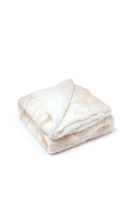 Redtag-Beige-Textured-Reversible-Throw-Category:Throws,-Colour:Beige,-Deals:New-In,-Dept:Home,-Filter:Home-Bedroom,-HMW-BED-Throws,-New-In-HMW-BED,-Non-Sale,-S23A,-Section:Homewares-Home-Bedroom-