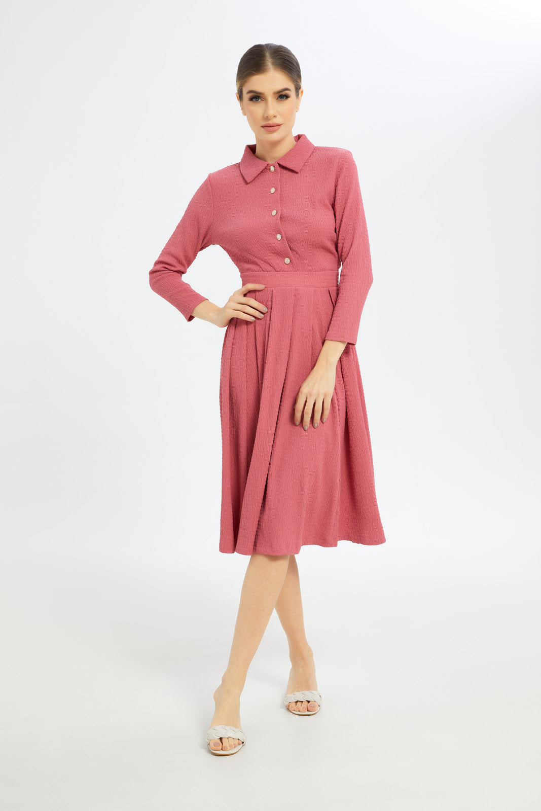 Redtag-Women-Dark-Pink-Tops-Category:Tops,-Colour:Apricot,-Deals:New-In,-Dept:Ladieswear,-Filter:Women's-Clothing,-H1:LWR,-H2:LDC,-H3:JYT,-H4:FJT,-LDC,-LDC-Tops,-New-In-LDC-APL,-Non-Sale,-S23C,-Season:S23C,-Section:Women-Women's-