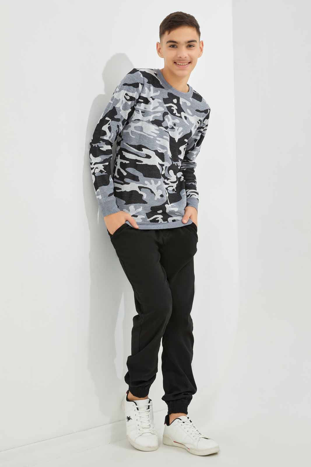 Redtag-Boys-White-Camo-Pullover-2FOR89,-BSR-Pullovers,-Category:Pullovers,-Colour:White,-Deals:2-FOR-89,-Deals:New-In,-Dept:Boys,-Filter:Senior-Boys-(8-to-14-Yrs),-New-In-BSR-APL,-Non-Sale,-S23A,-Section:Boys-(0-to-14Yrs),-TBL-Senior-Boys-9 to 14 Years