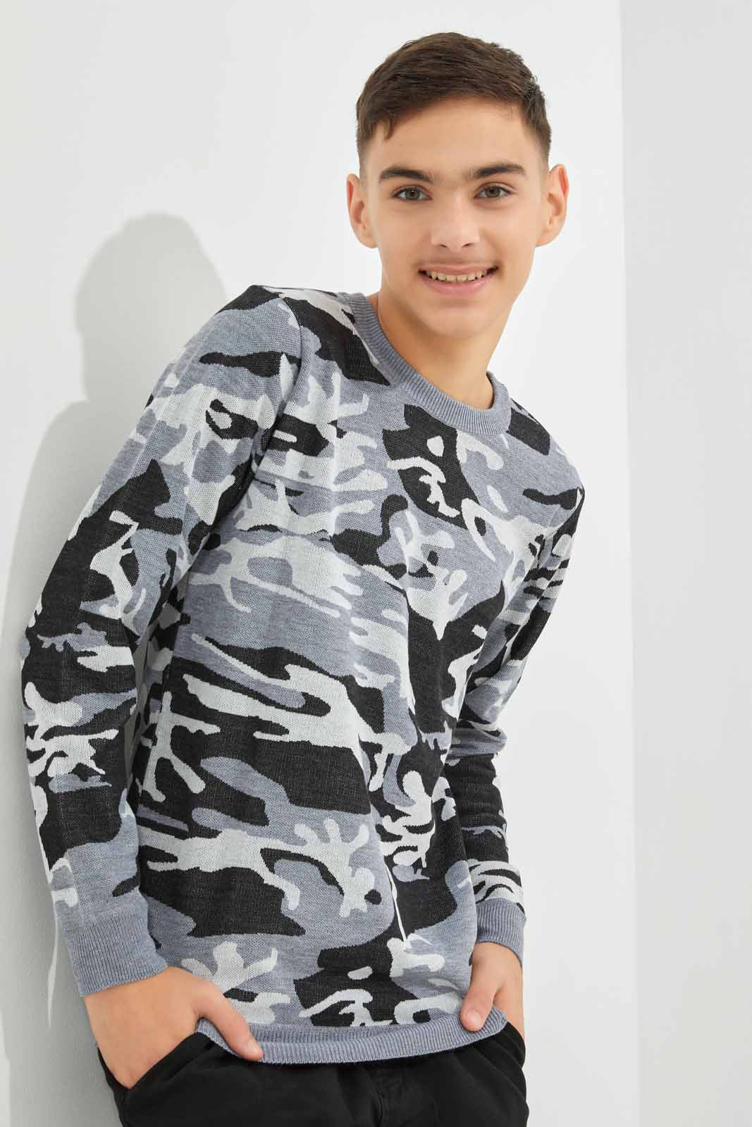 Redtag-Boys-White-Camo-Pullover-2FOR89,-BSR-Pullovers,-Category:Pullovers,-Colour:White,-Deals:2-FOR-89,-Deals:New-In,-Dept:Boys,-Filter:Senior-Boys-(8-to-14-Yrs),-New-In-BSR-APL,-Non-Sale,-S23A,-Section:Boys-(0-to-14Yrs),-TBL-Senior-Boys-9 to 14 Years