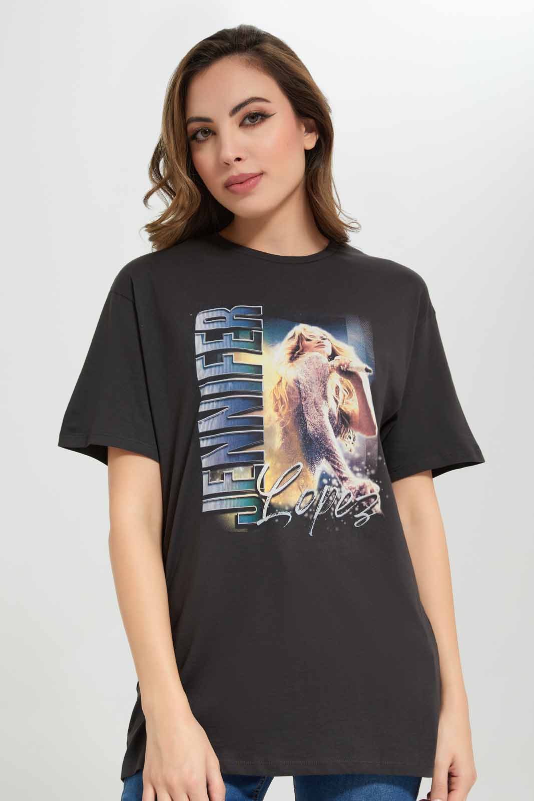 Redtag-Women-Printed-Acid-Wash-Short-Sleeves-Tshirt-Category:T-Shirts,-Colour:Stonewash,-Deals:New-In,-FF,-Filter:Women's-Clothing,-New-In-Women-APL,-Non-Sale,-Section:Women,-W22B,-Women-T-Shirts-Women's-