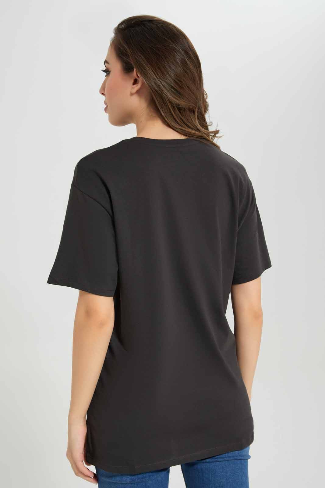 Redtag-Women-Printed-Acid-Wash-Short-Sleeves-Tshirt-Category:T-Shirts,-Colour:Stonewash,-Deals:New-In,-FF,-Filter:Women's-Clothing,-New-In-Women-APL,-Non-Sale,-Section:Women,-W22B,-Women-T-Shirts-Women's-
