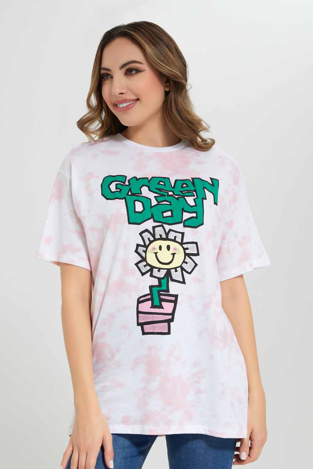 Redtag-Women-Printed-Tye-Dye-Short-Sleeves-Tshirt-Category:T-Shirts,-Colour:Assorted,-Deals:New-In,-FF,-Filter:Women's-Clothing,-New-In-Women-APL,-Non-Sale,-Section:Women,-W22B,-Women-T-Shirts-Women's-