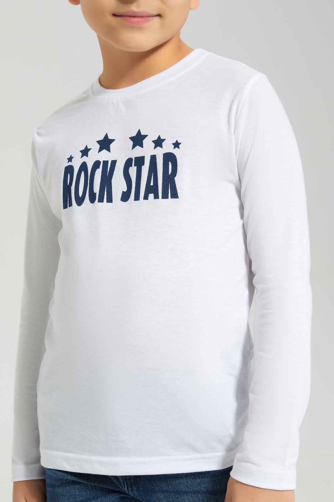 Redtag-Boys-2-Pack-Long-Sleeve-Print-T-Shirt-White-And-Navy-BOY-T-Shirts,-Category:T-Shirts,-Colour:White,-Deals:New-In,-Dept:Boys,-Filter:Boys-(2-to-8-Yrs),-New-In-BOY-APL,-Non-Sale,-Section:Boys-(0-to-14Yrs),-VLM,-W22B-Boys-2 to 8 Years