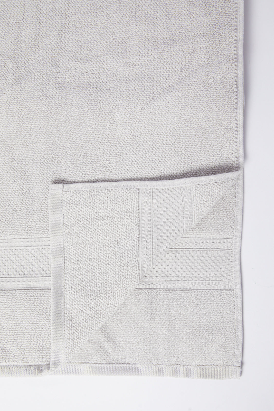Redtag-Light-Grey-Textured-Cotton-Beach-Towel-Category:Towels,-Colour:Grey,-Deals:New-In,-Dept:Home,-Filter:Home-Bathroom,-HMW-BAC-Towels,-New-In-HMW-BAC,-Non-Sale,-S23A,-Section:Homewares-Home-Bathroom-