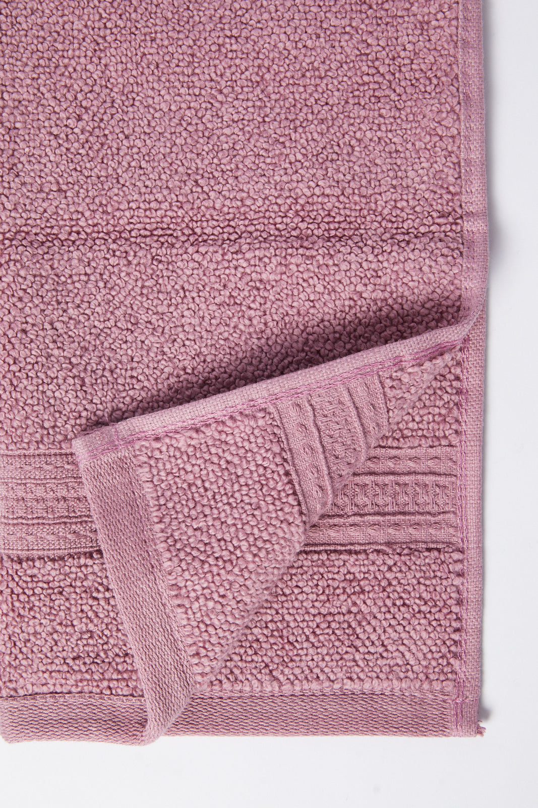 Redtag-Purple-Textured-Cotton-Face-Towel-Set-(4-Piece)-Category:Towels,-Colour:Purple,-Deals:New-In,-Dept:Home,-Filter:Home-Bathroom,-HMW-BAC-Towels,-New-In-HMW-BAC,-Non-Sale,-S23A,-Section:Homewares-Home-Bathroom-