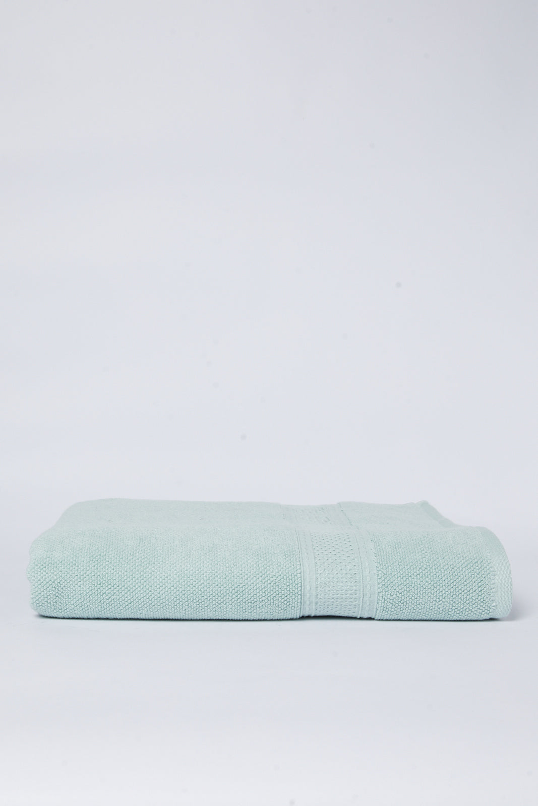 Redtag-Mint-Textured-Cotton-Hand-Towel-Category:Towels,-Colour:Mint,-Deals:New-In,-Dept:Home,-Filter:Home-Bathroom,-HMW-BAC-Towels,-New-In-HMW-BAC,-Non-Sale,-S23A,-Section:Homewares-Home-Bathroom-