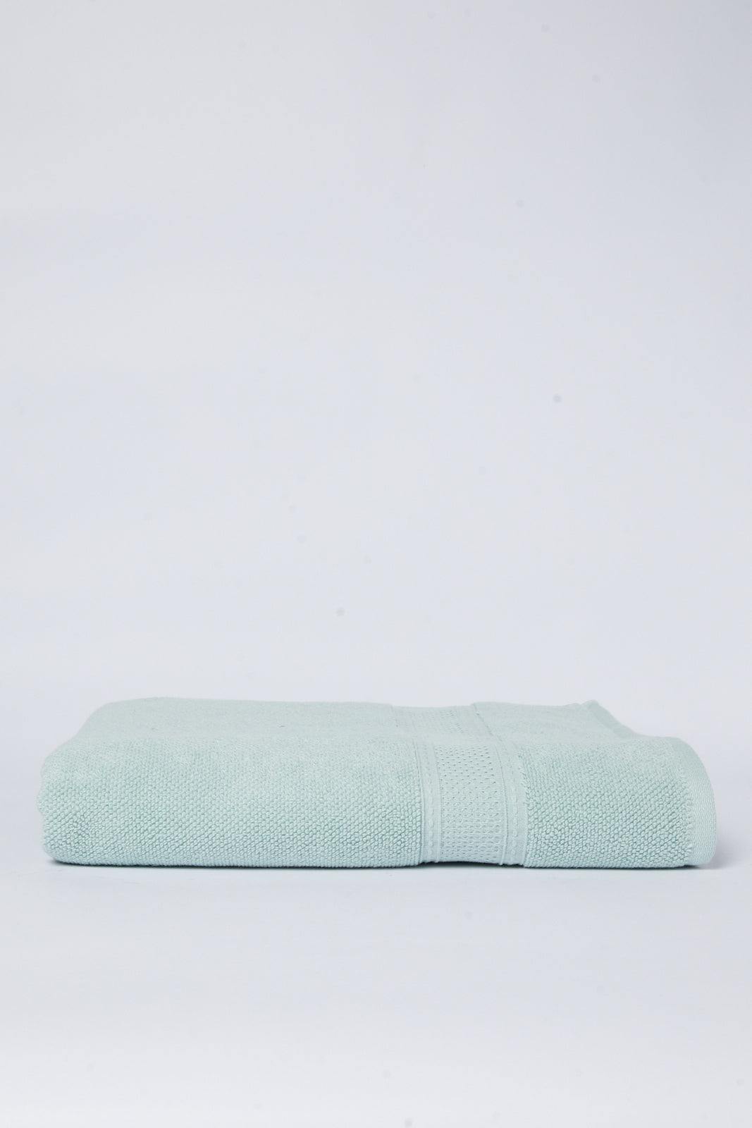 Redtag-Mint-Textured-Cotton-Beach-Towel-Category:Towels,-Colour:Mint,-Deals:New-In,-Dept:Home,-Filter:Home-Bathroom,-HMW-BAC-Towels,-New-In-HMW-BAC,-Non-Sale,-S23A,-Section:Homewares-Home-Bathroom-