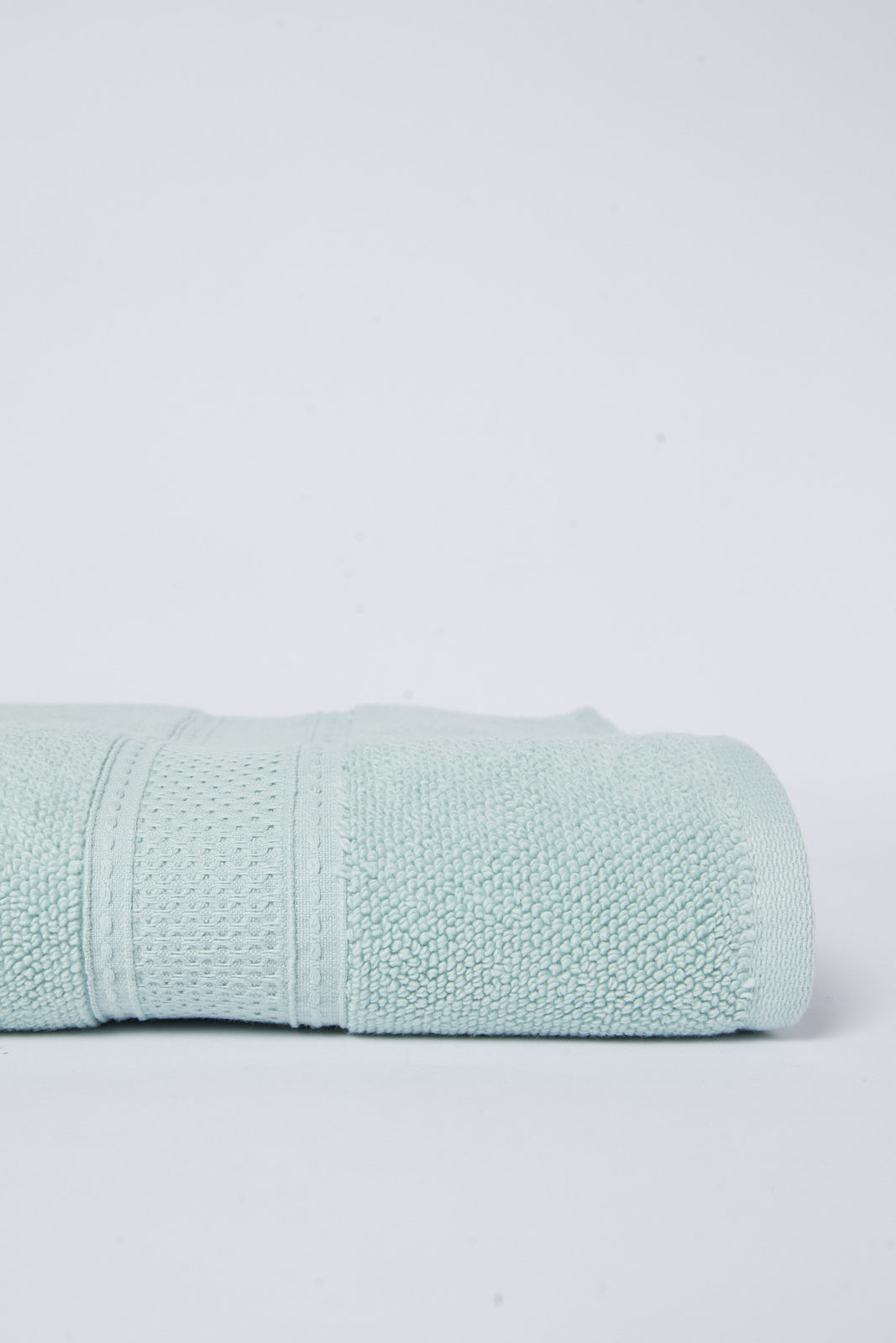 Redtag-Mint-Textured-Cotton-Beach-Towel-Category:Towels,-Colour:Mint,-Deals:New-In,-Dept:Home,-Filter:Home-Bathroom,-HMW-BAC-Towels,-New-In-HMW-BAC,-Non-Sale,-S23A,-Section:Homewares-Home-Bathroom-
