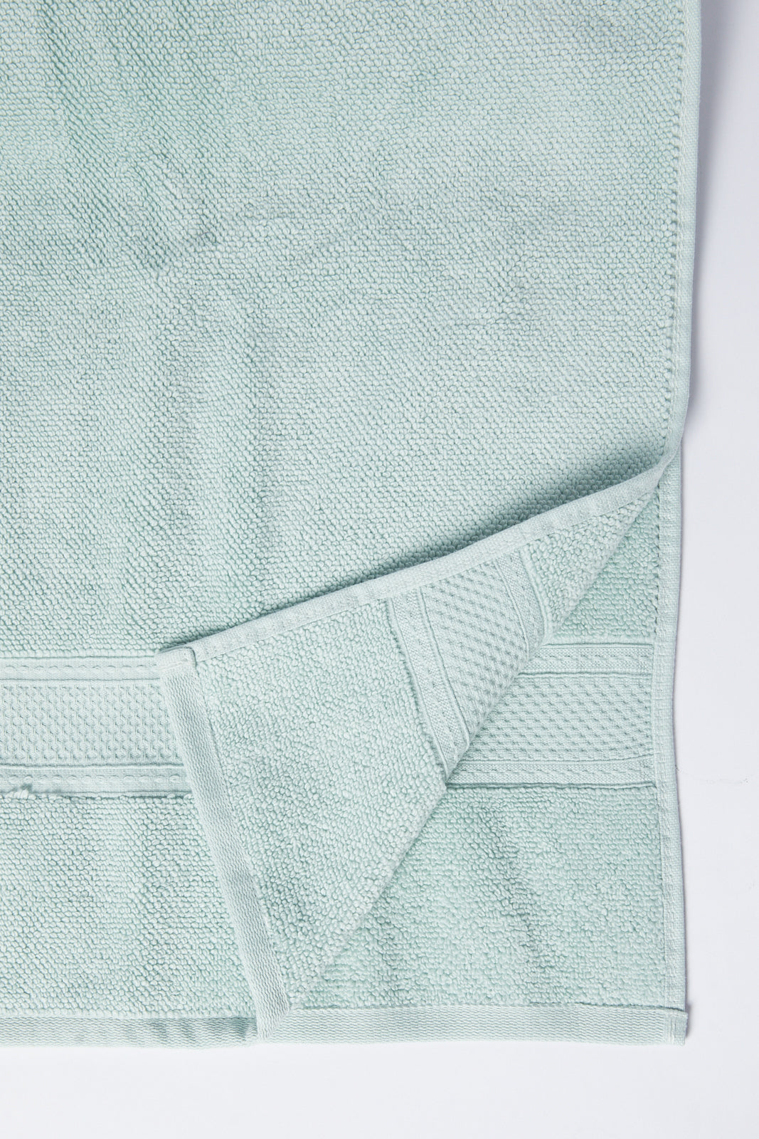 Redtag-Mint-Textured-Cotton-Beach-Towel-Category:Towels,-Colour:Mint,-Deals:New-In,-Dept:Home,-Filter:Home-Bathroom,-HMW-BAC-Towels,-New-In-HMW-BAC,-Non-Sale,-S23A,-Section:Homewares-Home-Bathroom-