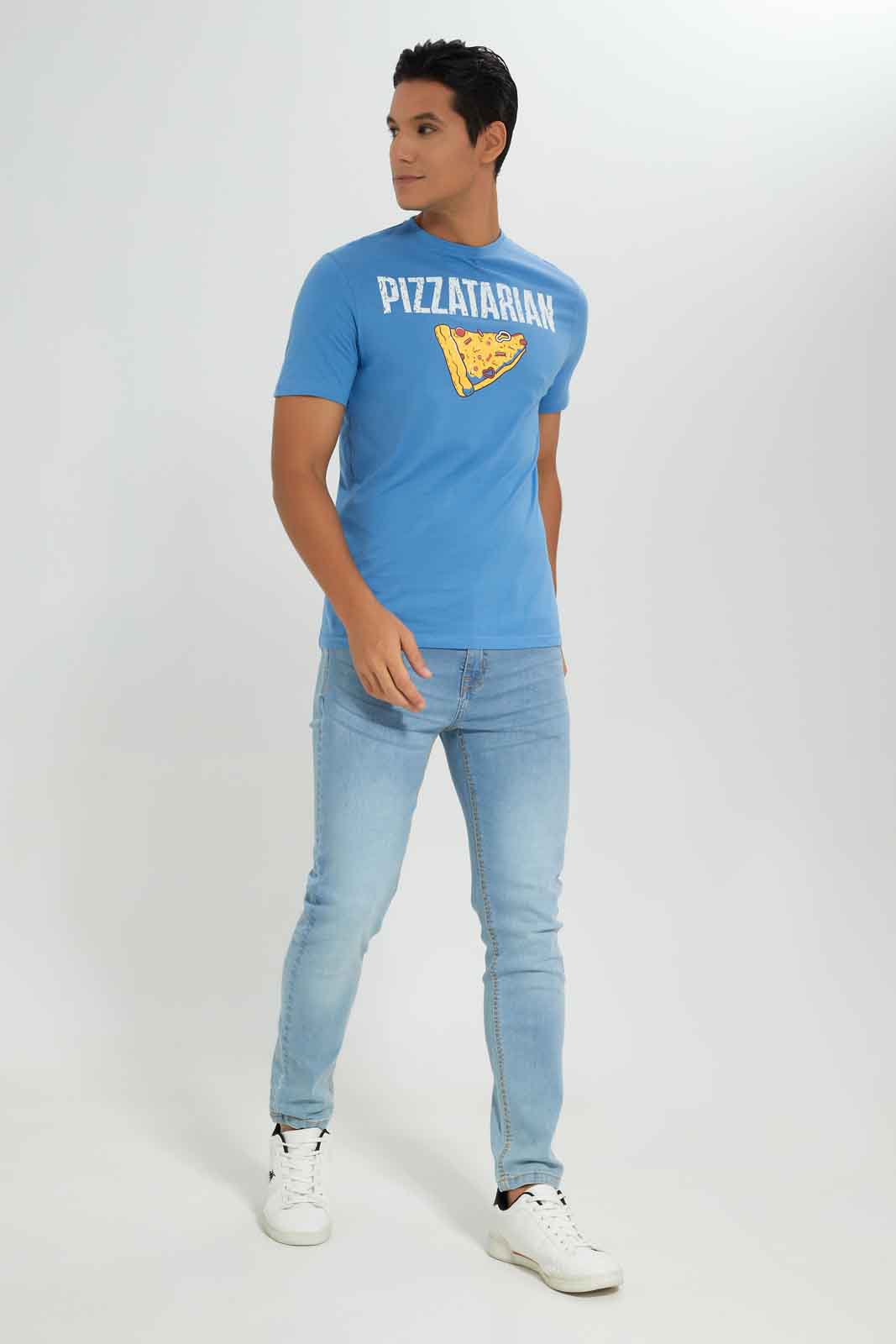 Redtag-Men-Blue-Graphic-T-Shirt-Category:T-Shirts,-Colour:Blue,-Deals:New-In,-Dept:Menswear,-Filter:Men's-Clothing,-Men-T-Shirts,-New-In-Men-APL,-Non-Sale,-S23A,-Section:Men,-TBL-Men's-