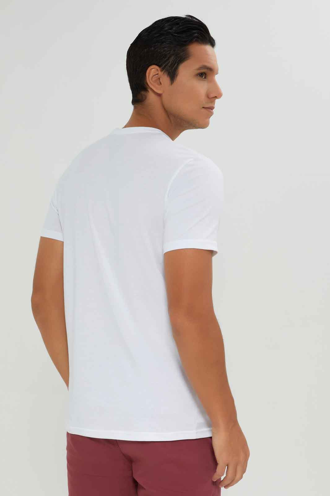 Redtag-Men-White-Graphic-T-Shirt-Category:T-Shirts,-Colour:White,-Deals:New-In,-Dept:Menswear,-Filter:Men's-Clothing,-Men-T-Shirts,-New-In-Men-APL,-Non-Sale,-S23A,-Section:Men,-TBL-Men's-