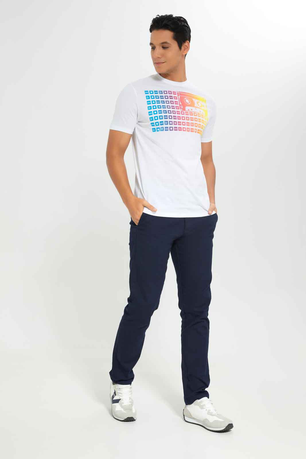 Redtag-Men-White-Graphic-T-Shirt-Category:T-Shirts,-Colour:White,-Deals:New-In,-Dept:Menswear,-Filter:Men's-Clothing,-Men-T-Shirts,-New-In-Men-APL,-Non-Sale,-S23A,-Section:Men,-TBL-Men's-