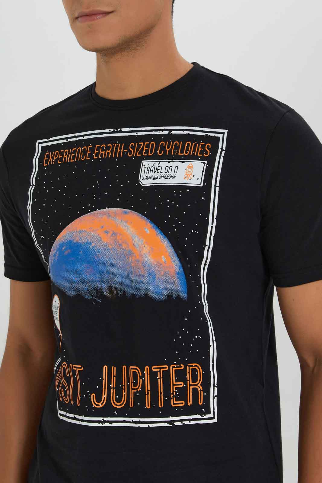 Redtag-Men-Black-Graphic-T-Shirt-Category:T-Shirts,-Colour:Black,-Deals:New-In,-Dept:Menswear,-Filter:Men's-Clothing,-Men-T-Shirts,-New-In-Men-APL,-Non-Sale,-S23A,-Section:Men,-TBL-Men's-