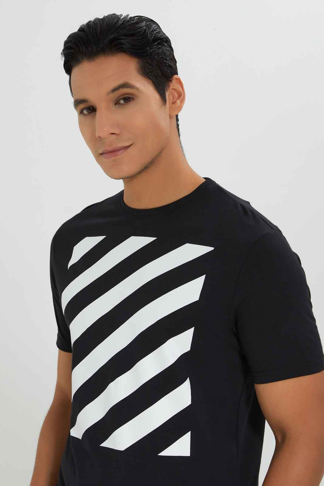 Redtag-Men-Black-Graphic-T-Shirt-Category:T-Shirts,-Colour:Black,-Deals:New-In,-Dept:Menswear,-Filter:Men's-Clothing,-Men-T-Shirts,-New-In-Men-APL,-Non-Sale,-S23A,-Section:Men,-TBL-Men's-