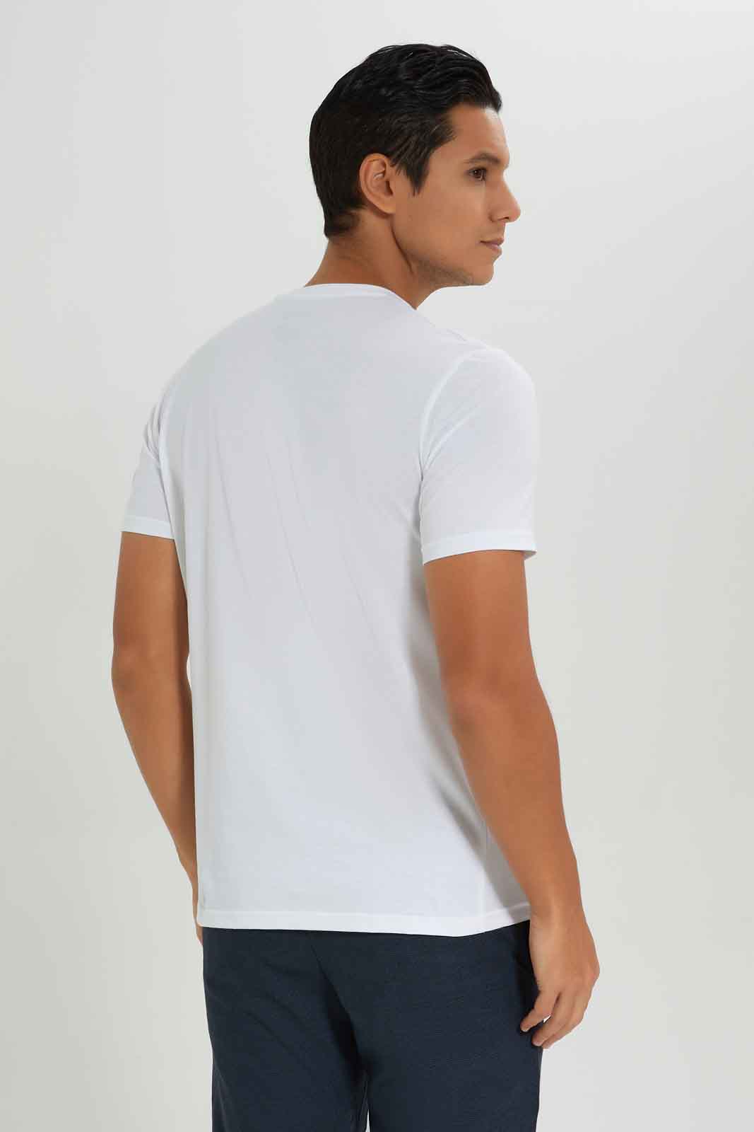 Redtag-Men-White-Graphic-T-Shirt-Category:T-Shirts,-Colour:White,-Deals:New-In,-Dept:Menswear,-Filter:Men's-Clothing,-Men-T-Shirts,-New-In-Men-APL,-Non-Sale,-S23A,-Section:Men,-TBL-Men's-