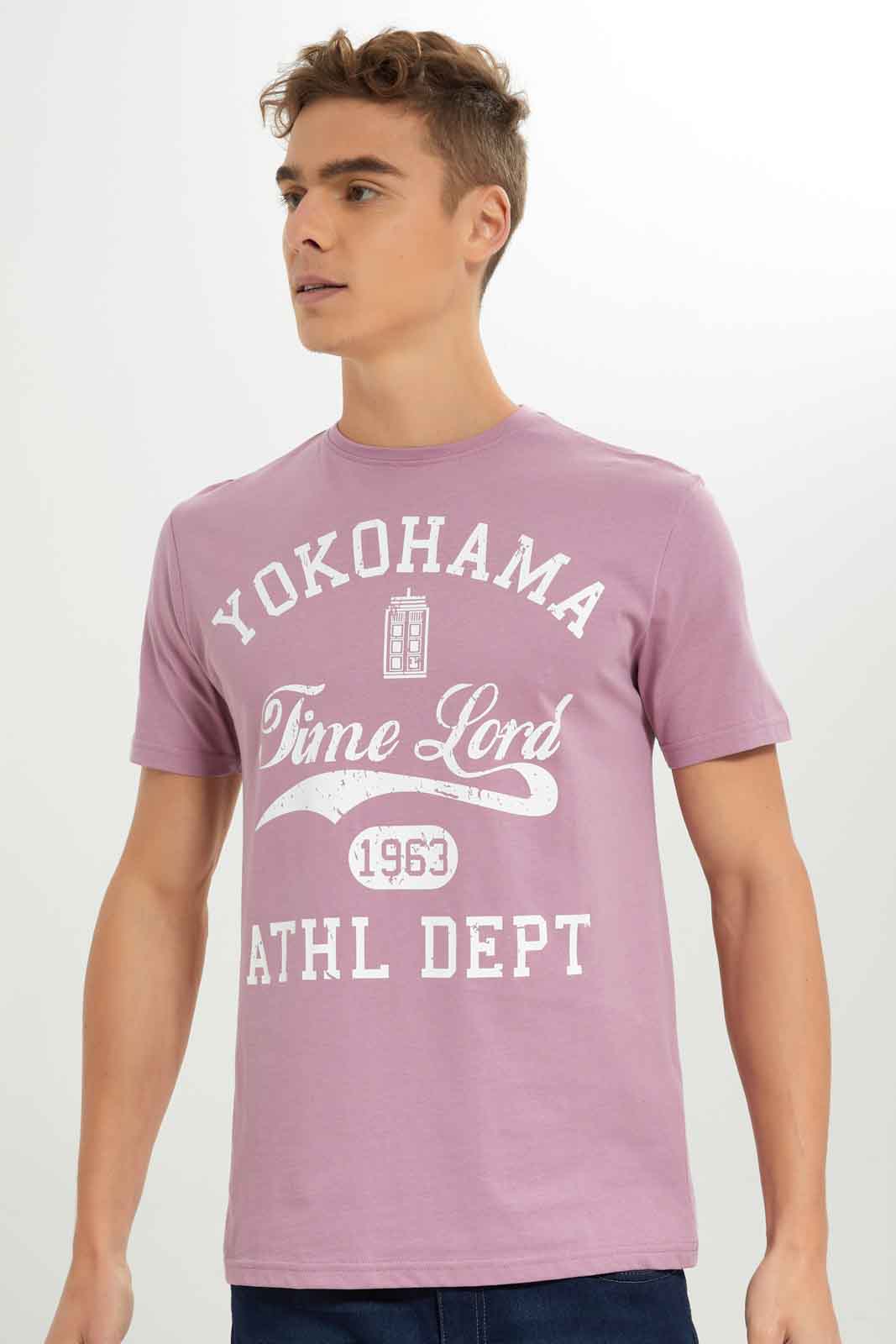 Redtag-Men-Pink-Graphic-T-Shirt-Category:T-Shirts,-Colour:Apricot,-Deals:New-In,-Dept:Menswear,-Filter:Men's-Clothing,-Men-T-Shirts,-New-In-Men-APL,-Non-Sale,-S23A,-Section:Men,-TBL-Men's-