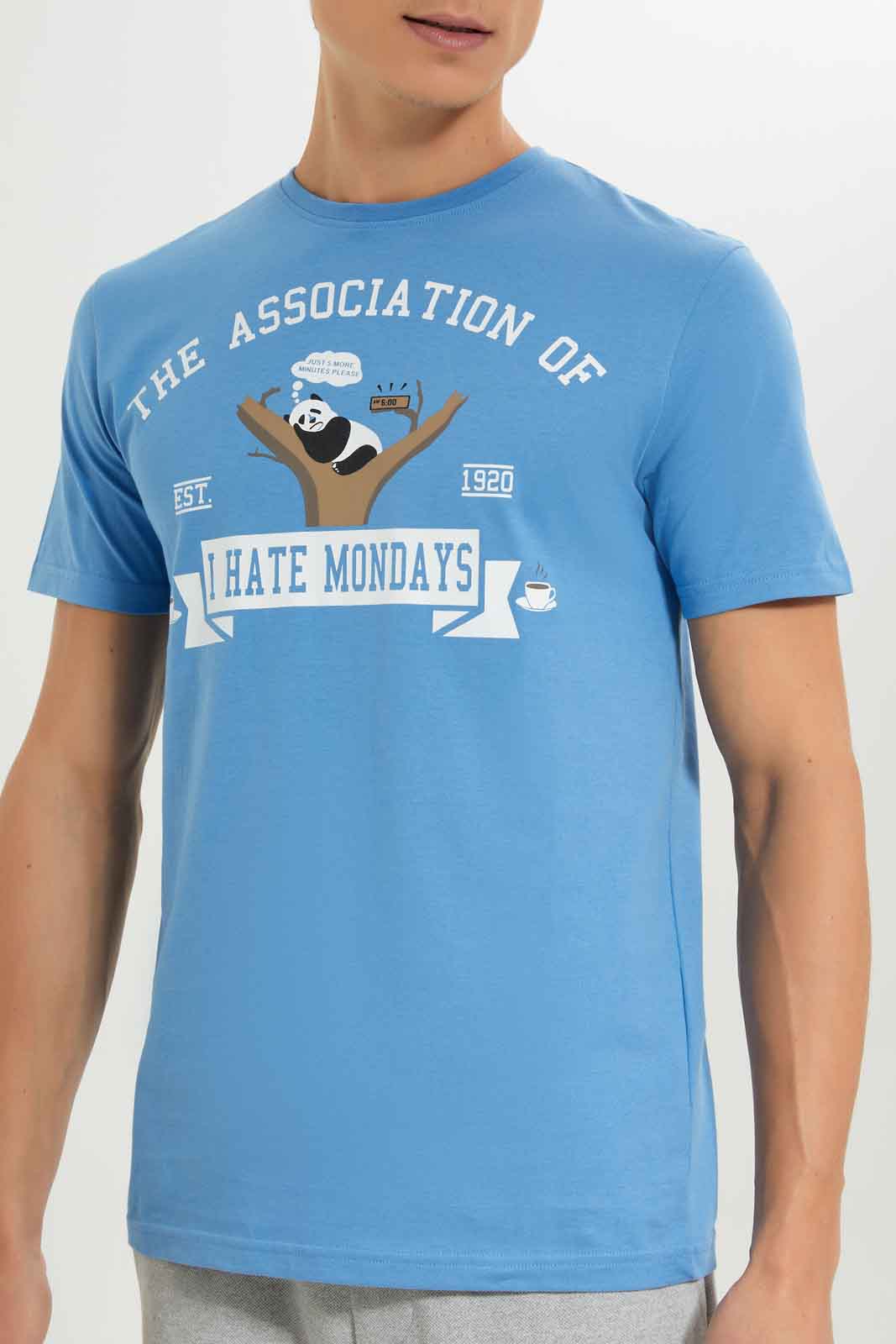 Redtag-Men-Blue-Graphic-T-Shirt-Category:T-Shirts,-Colour:Blue,-Deals:New-In,-Dept:Menswear,-Filter:Men's-Clothing,-Men-T-Shirts,-New-In-Men-APL,-Non-Sale,-S23A,-Section:Men,-TBL-Men's-