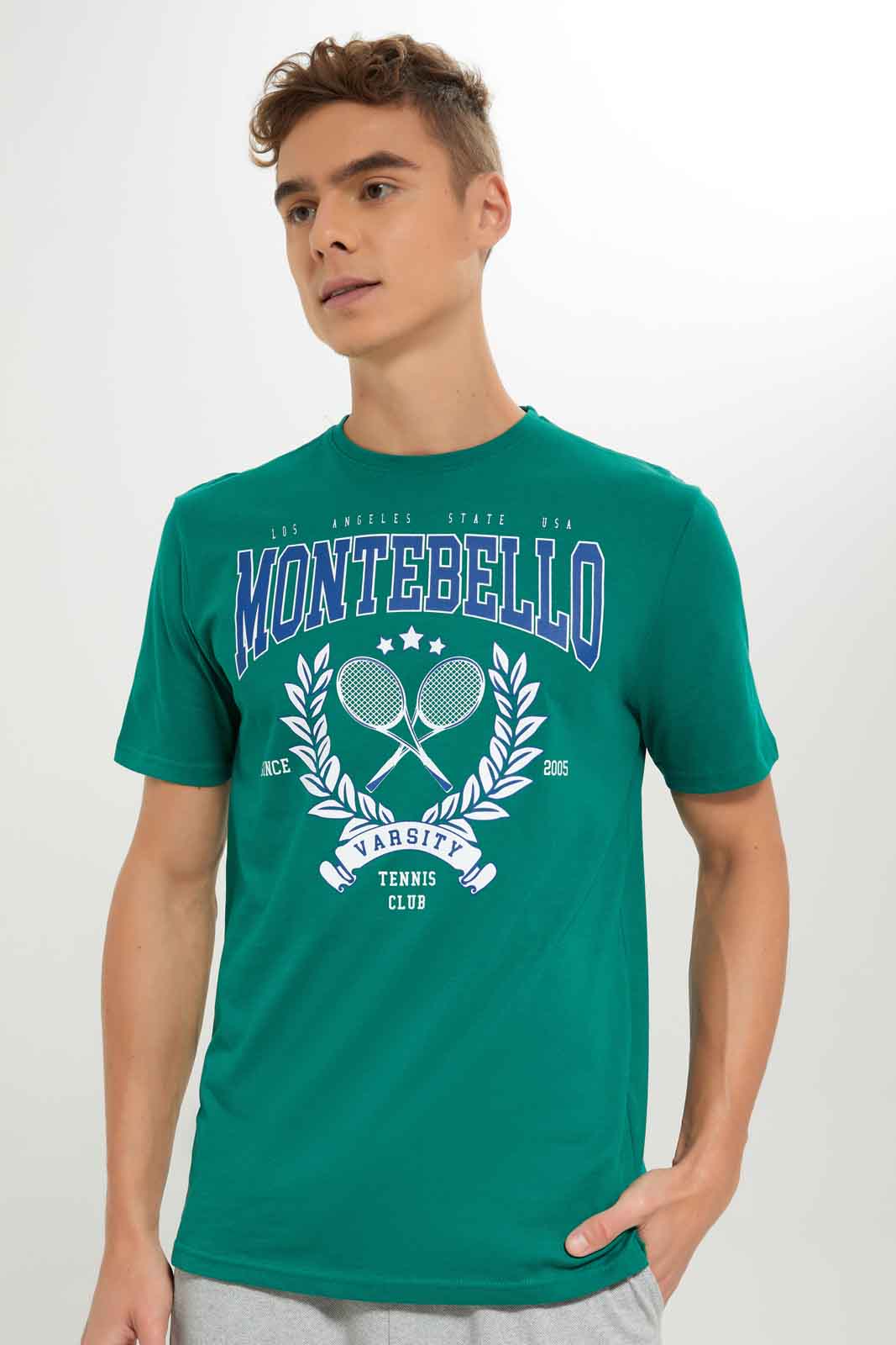 Redtag-Men-Green-Graphic-T-Shirt-Category:T-Shirts,-Colour:Green,-Deals:New-In,-Dept:Menswear,-Filter:Men's-Clothing,-Men-T-Shirts,-New-In-Men-APL,-Non-Sale,-S23A,-Section:Men,-TBL-Men's-